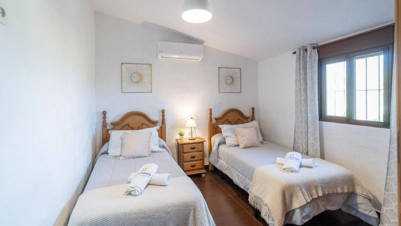 Bedroom, Bed in Casa Herrero El Borge by Ruralidays