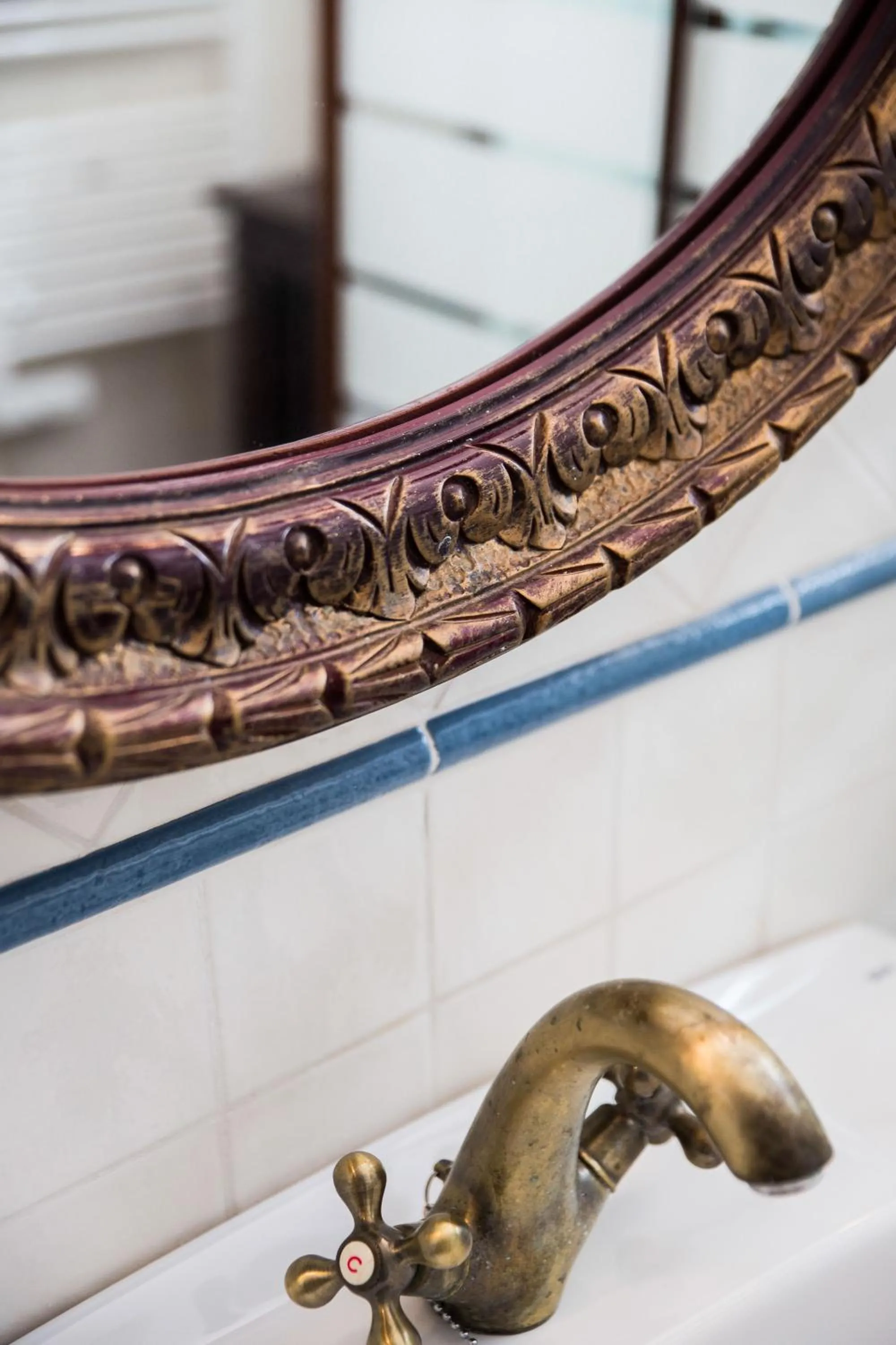 Decorative detail in La Casa del Maestro de Música