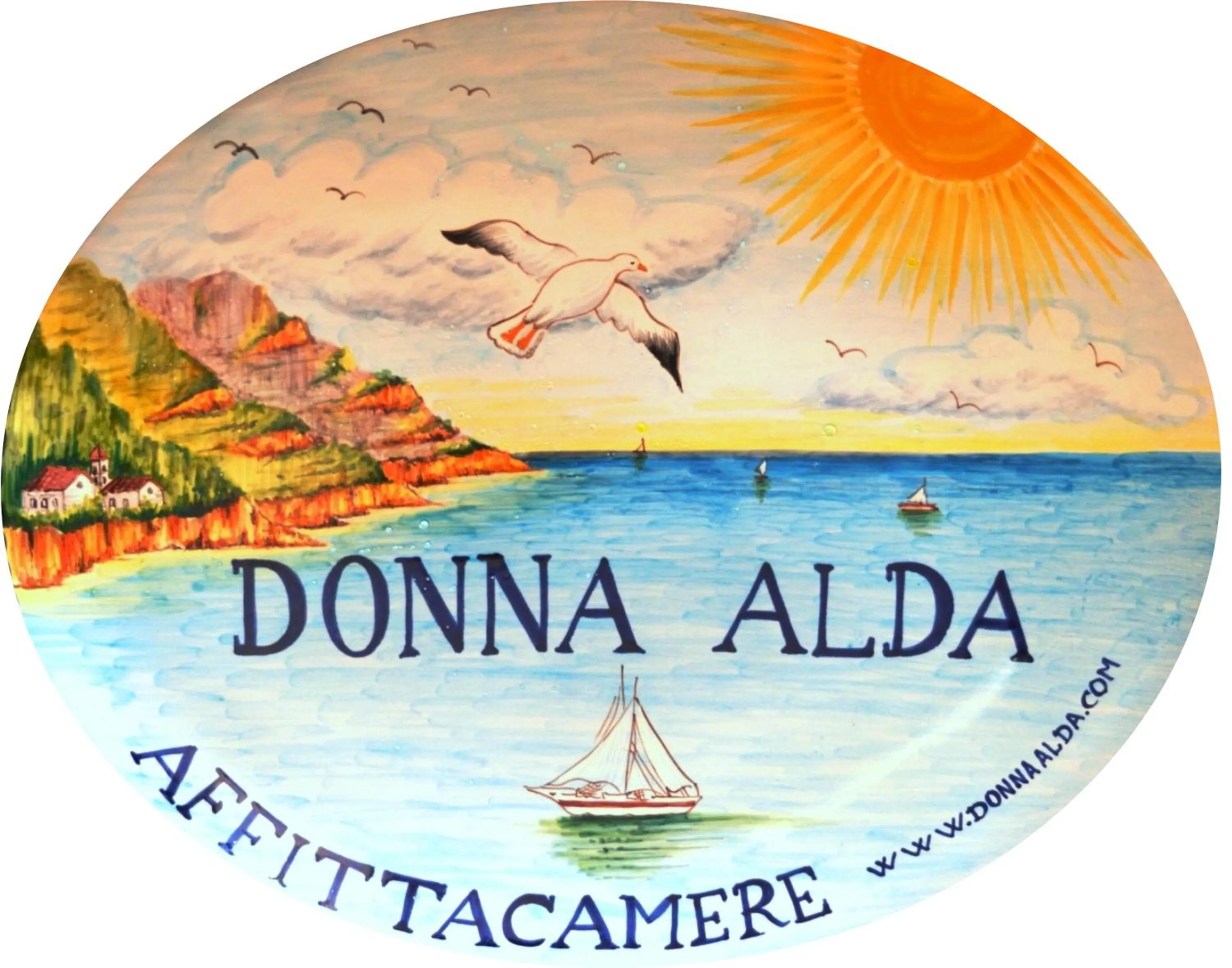 Property logo or sign in Donna Alda Affittacamere Capitello dal 2012