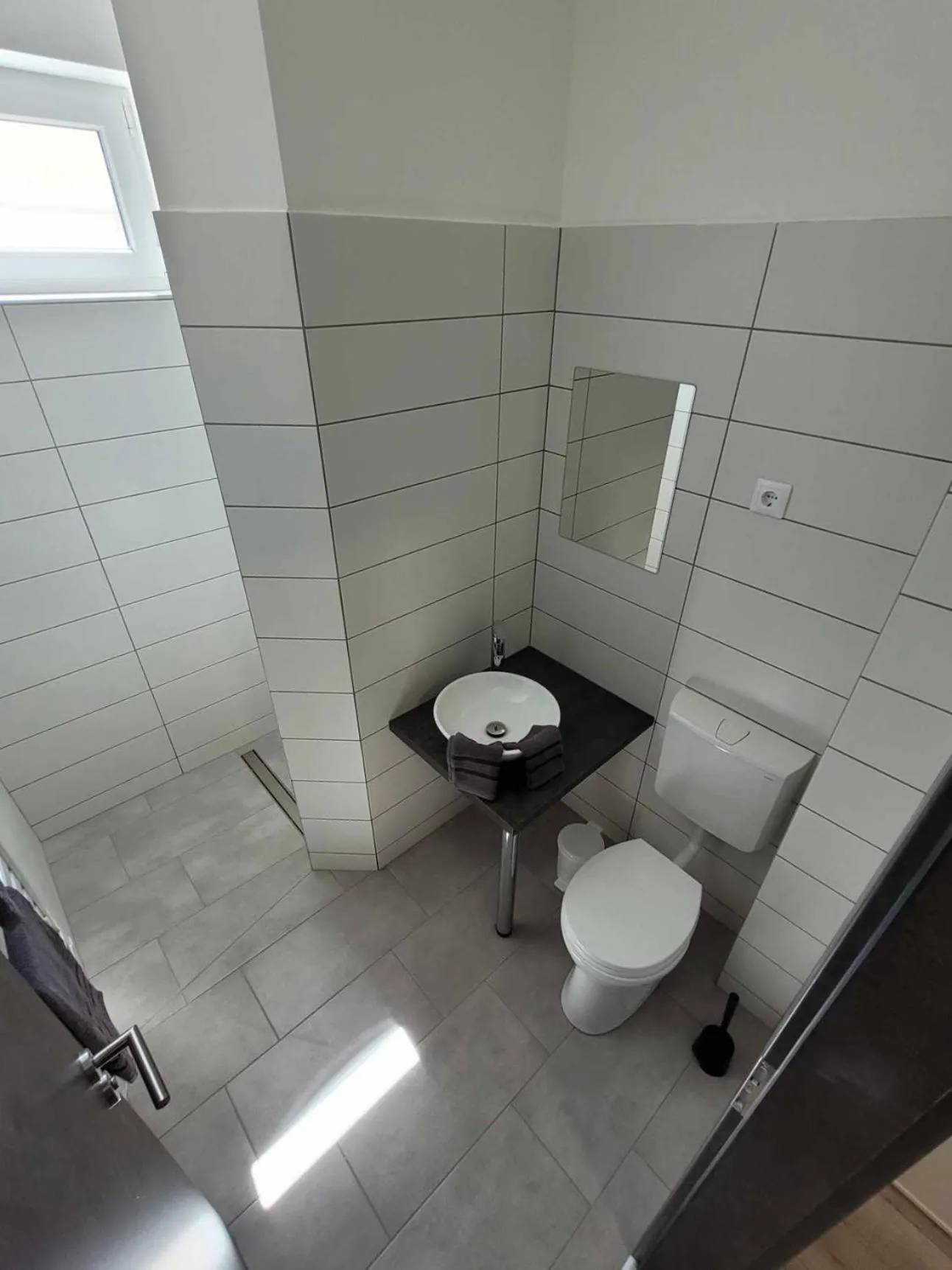 Bathroom in Vecsési Rendezvényközpont és Panzió