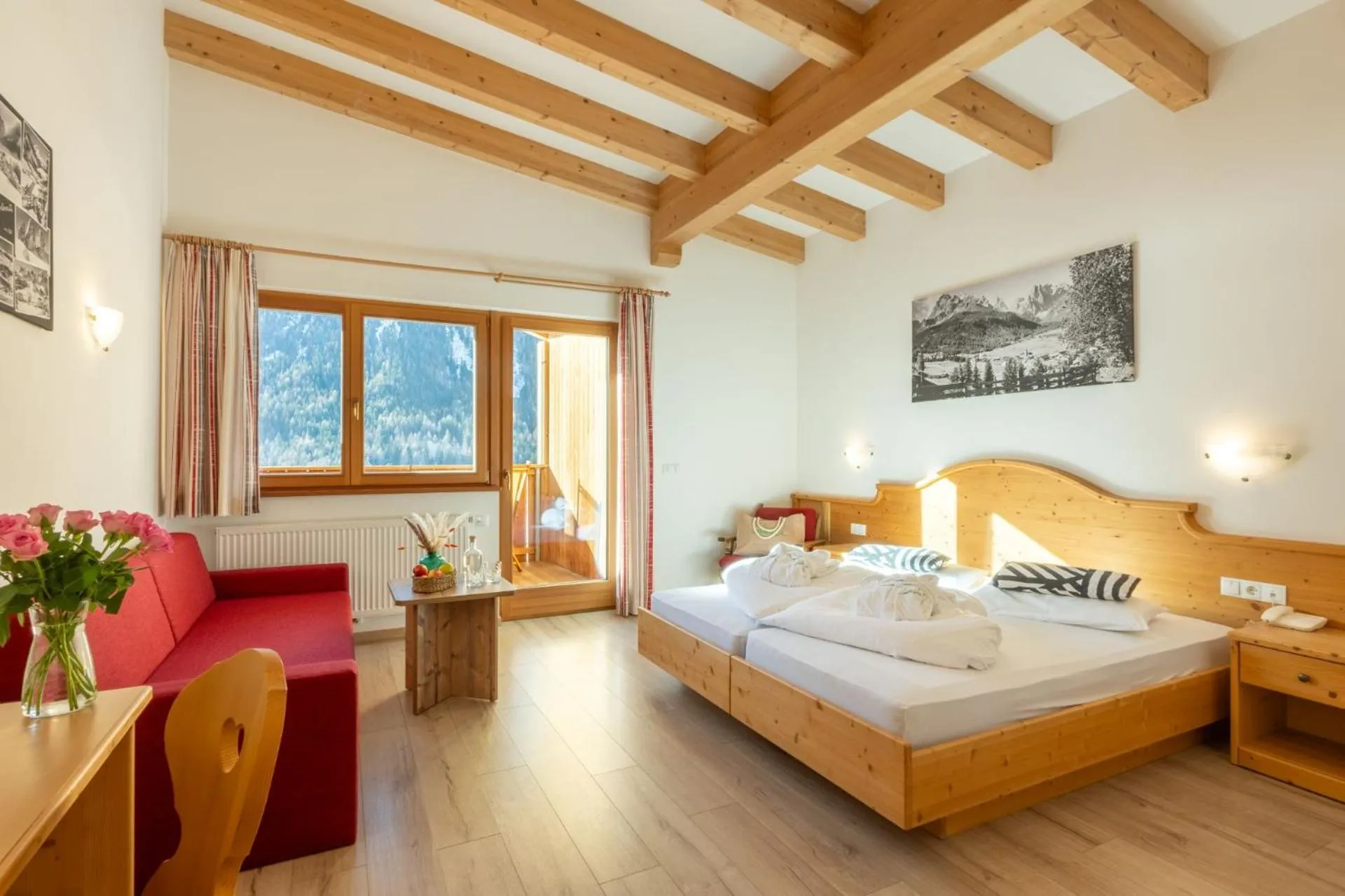 Bed in Biovita Hotel Alpi