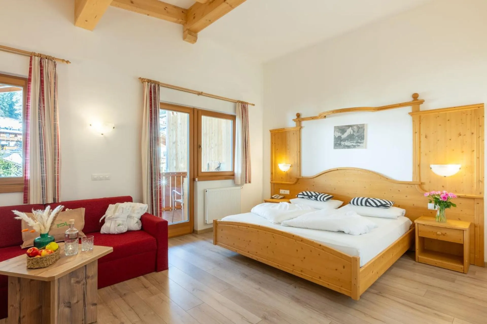 Bed in Biovita Hotel Alpi