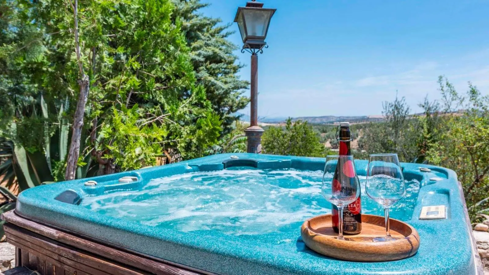 Swimming pool in Casa Marrojo Loja by Ruralidays