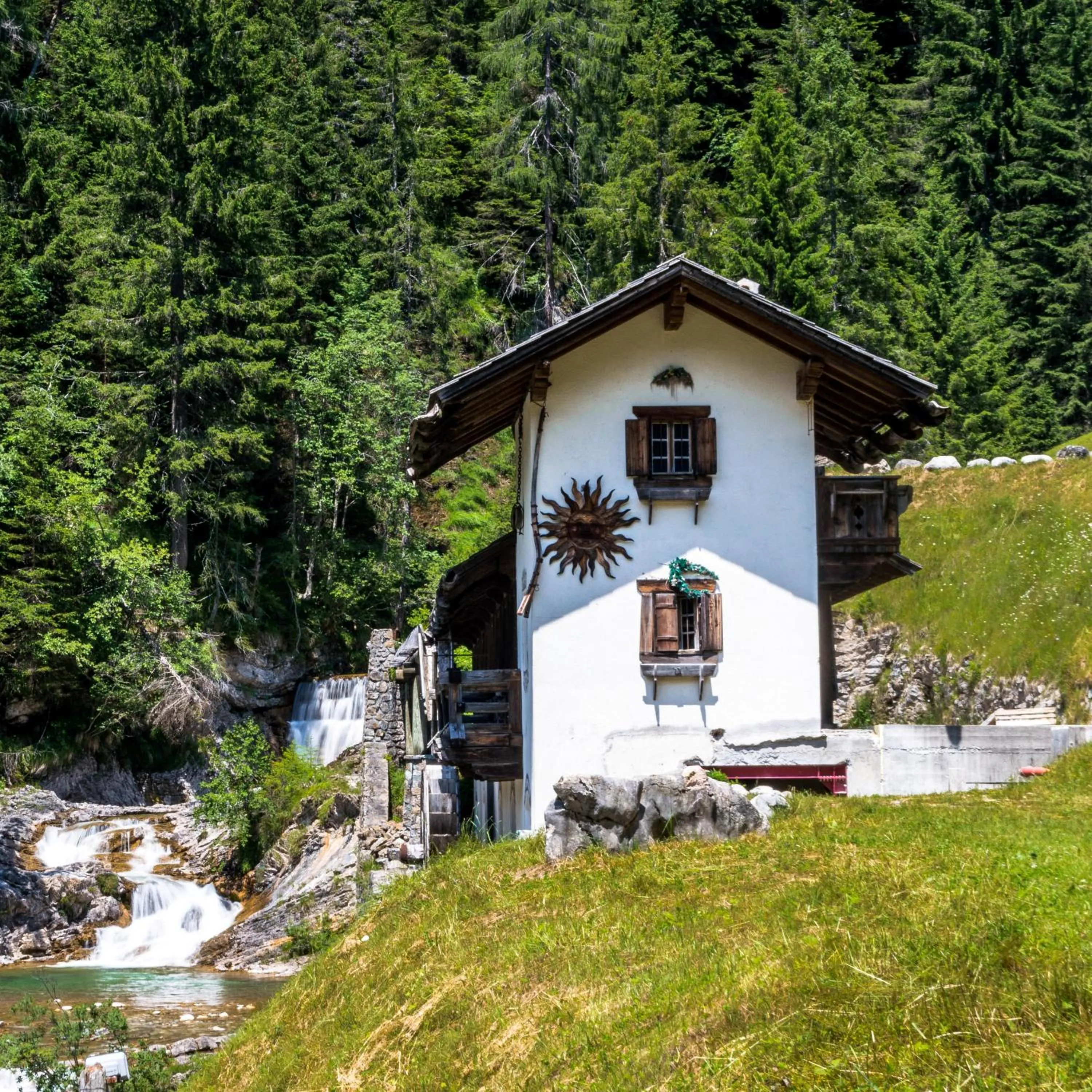 Natural landscape in Maison Boutique Fior d'Alpe