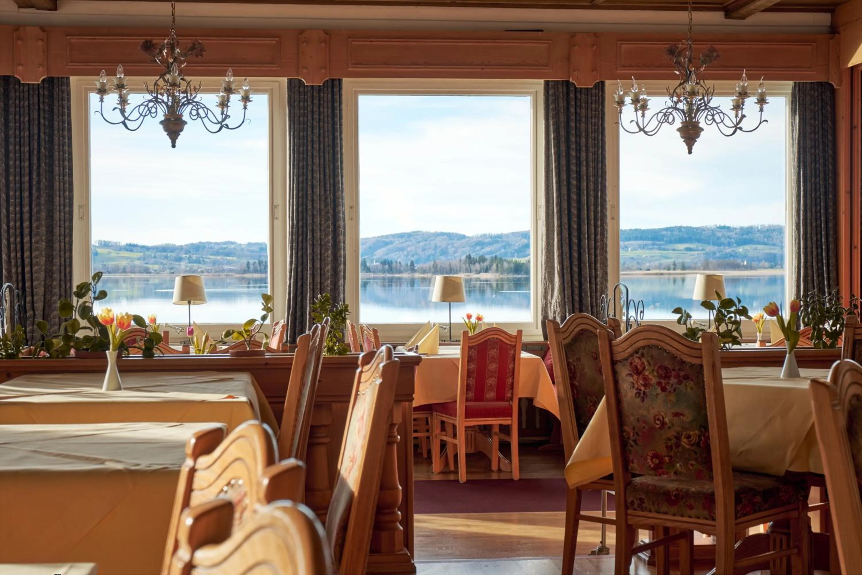 Restaurant/places to eat in Seehotel Grauer Bär