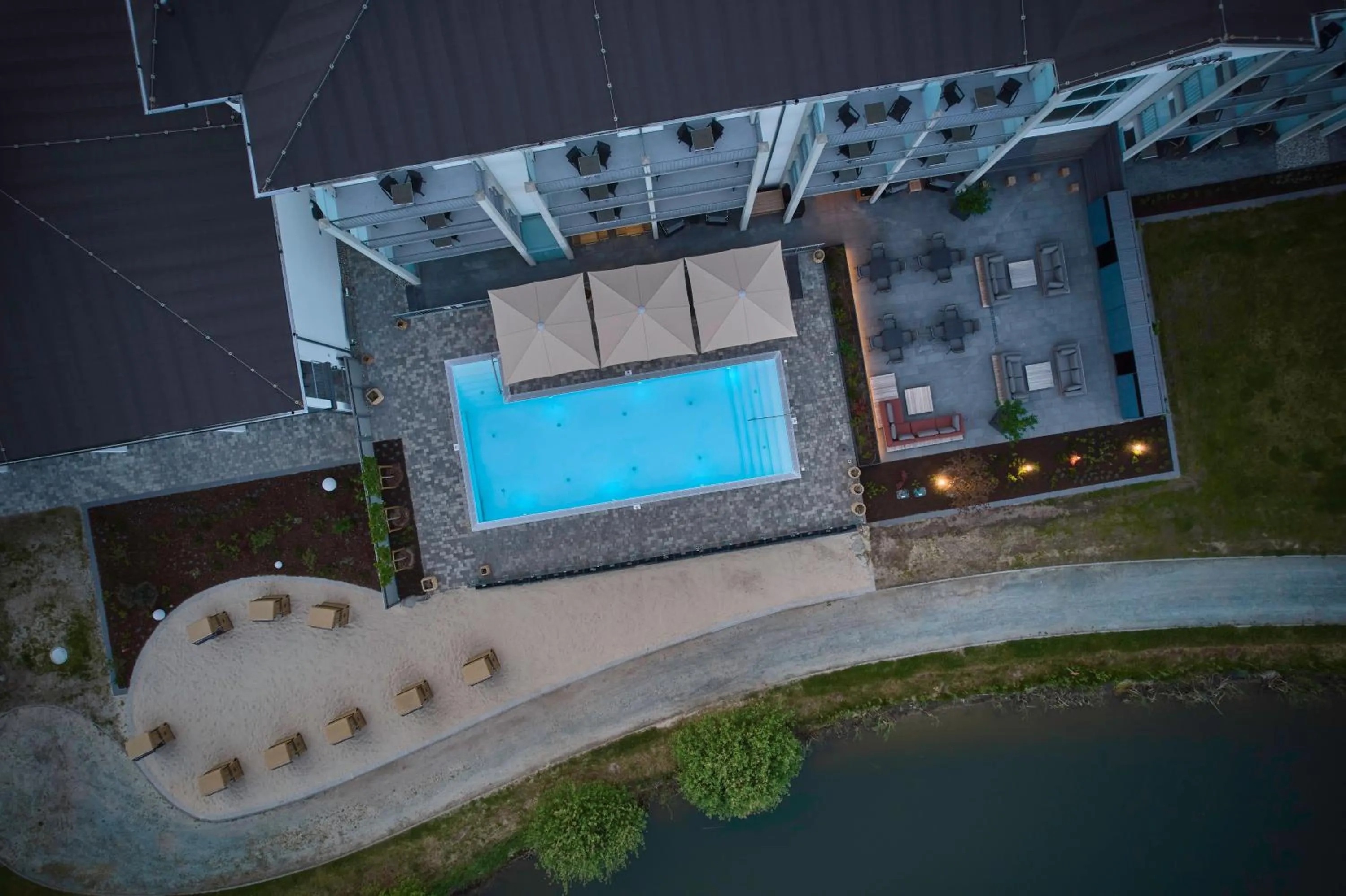 Bird's eye view in Dorint Resort Baltic Hills Usedom