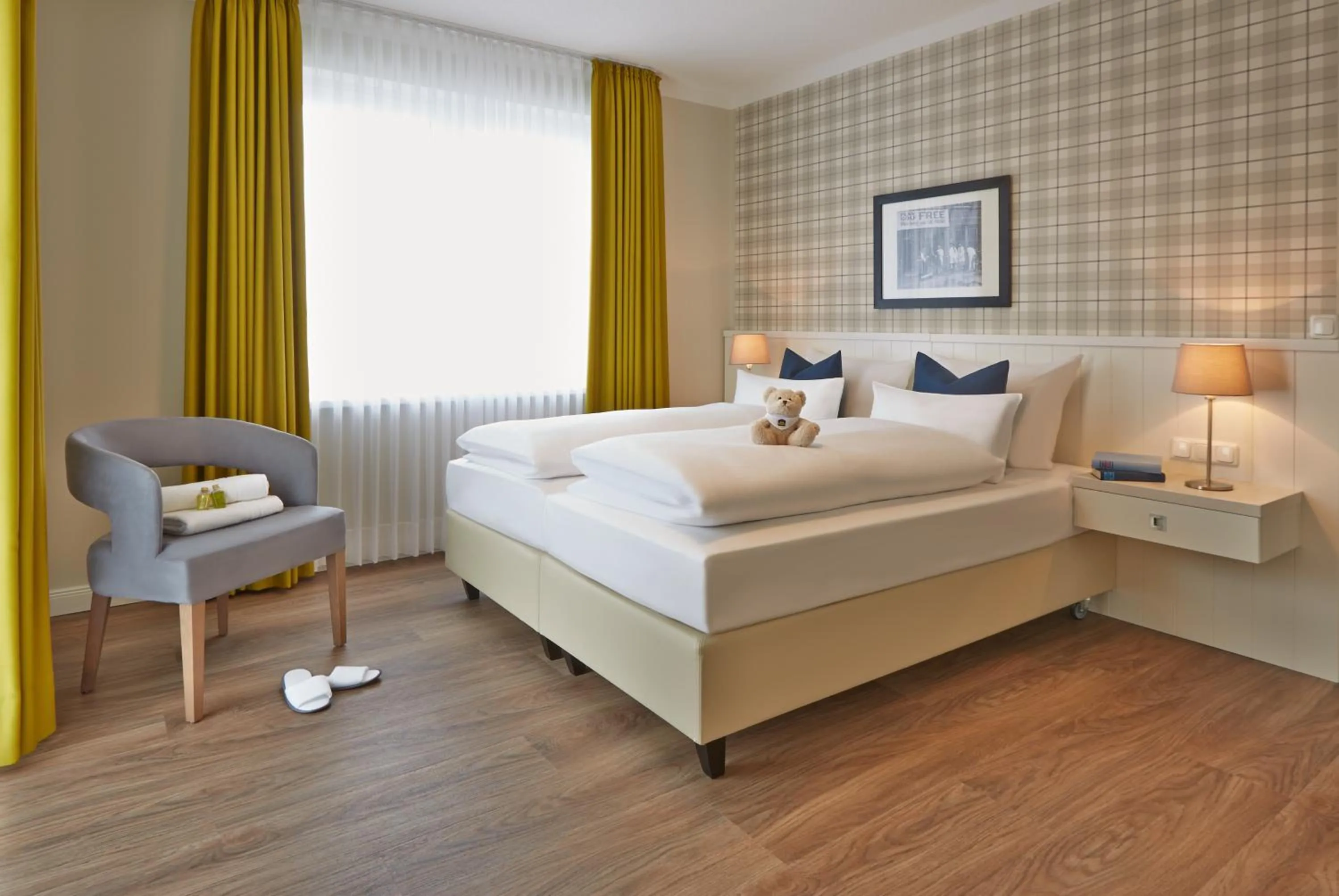 Bed in Dorint Resort Baltic Hills Usedom