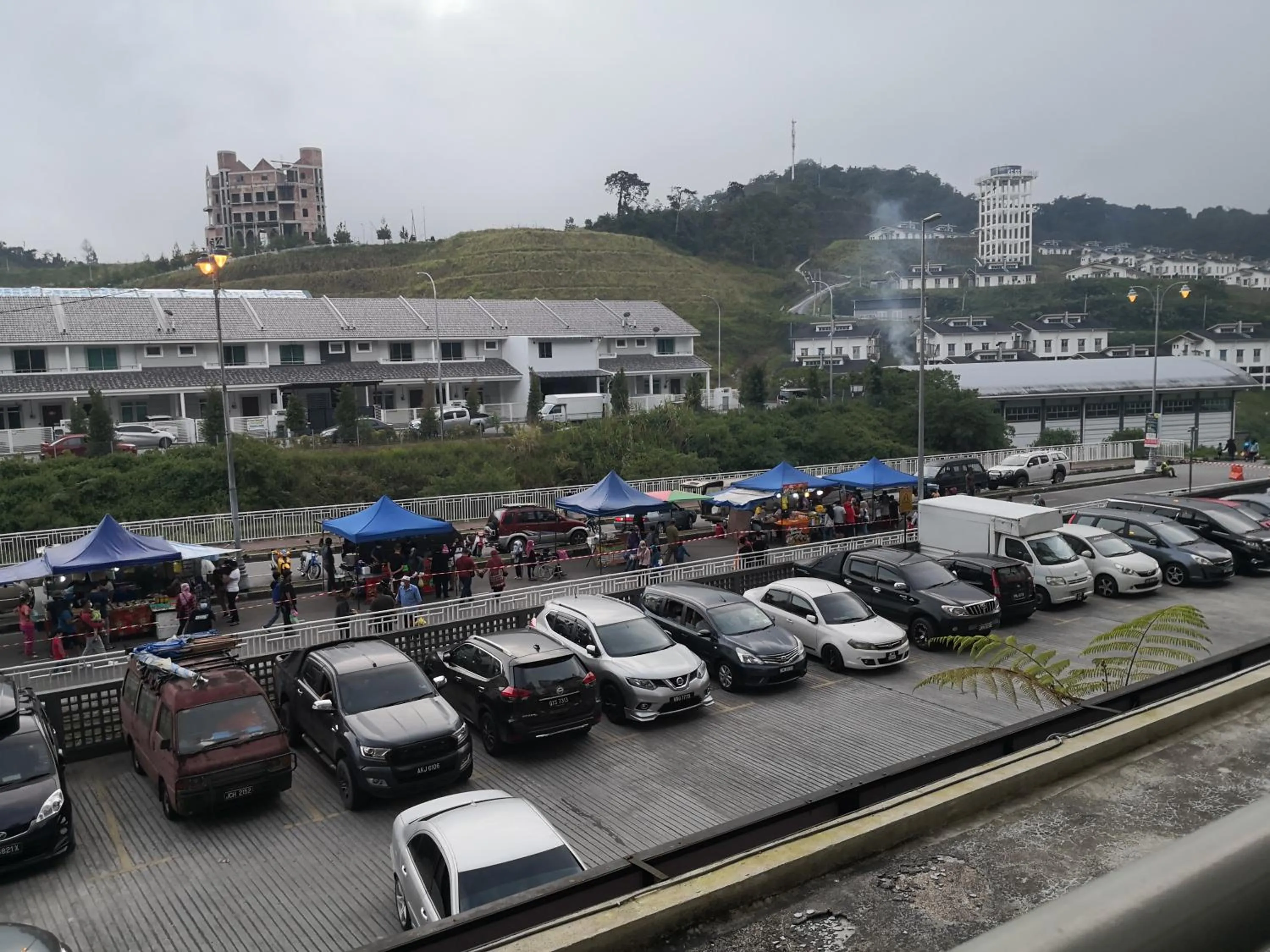 Balcony/Terrace in Lily Homestay Barrington Square Cameron Highlands.