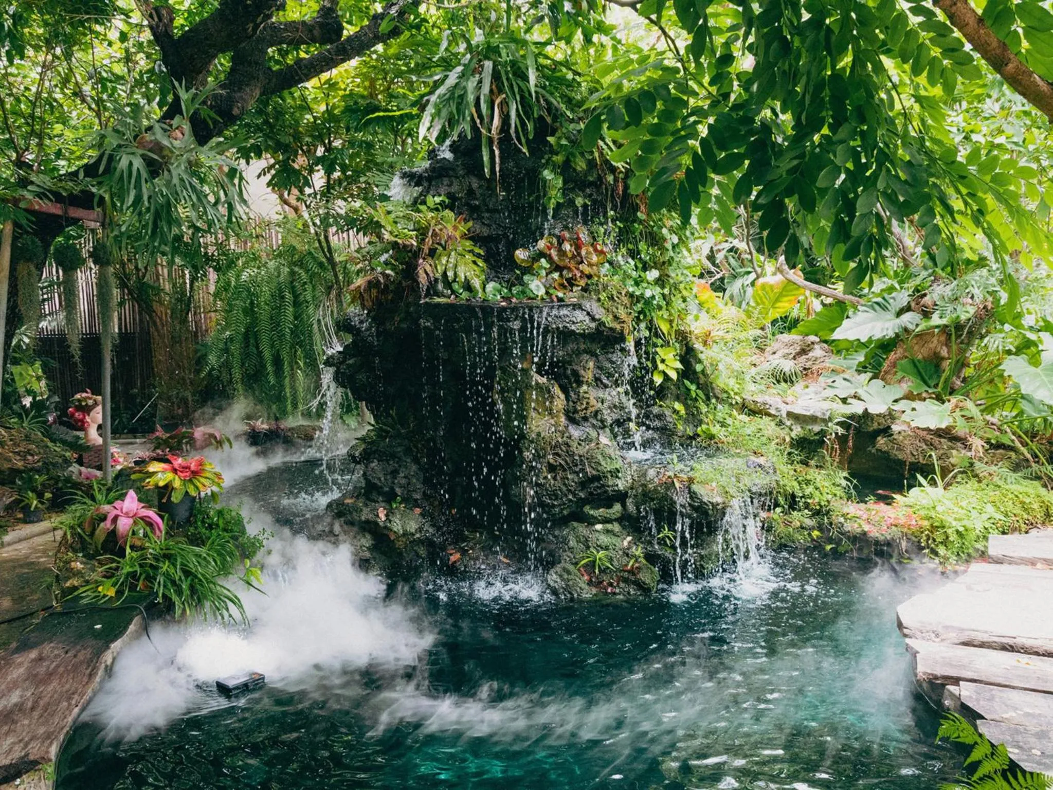 Natural landscape in Crystal Resort Korat