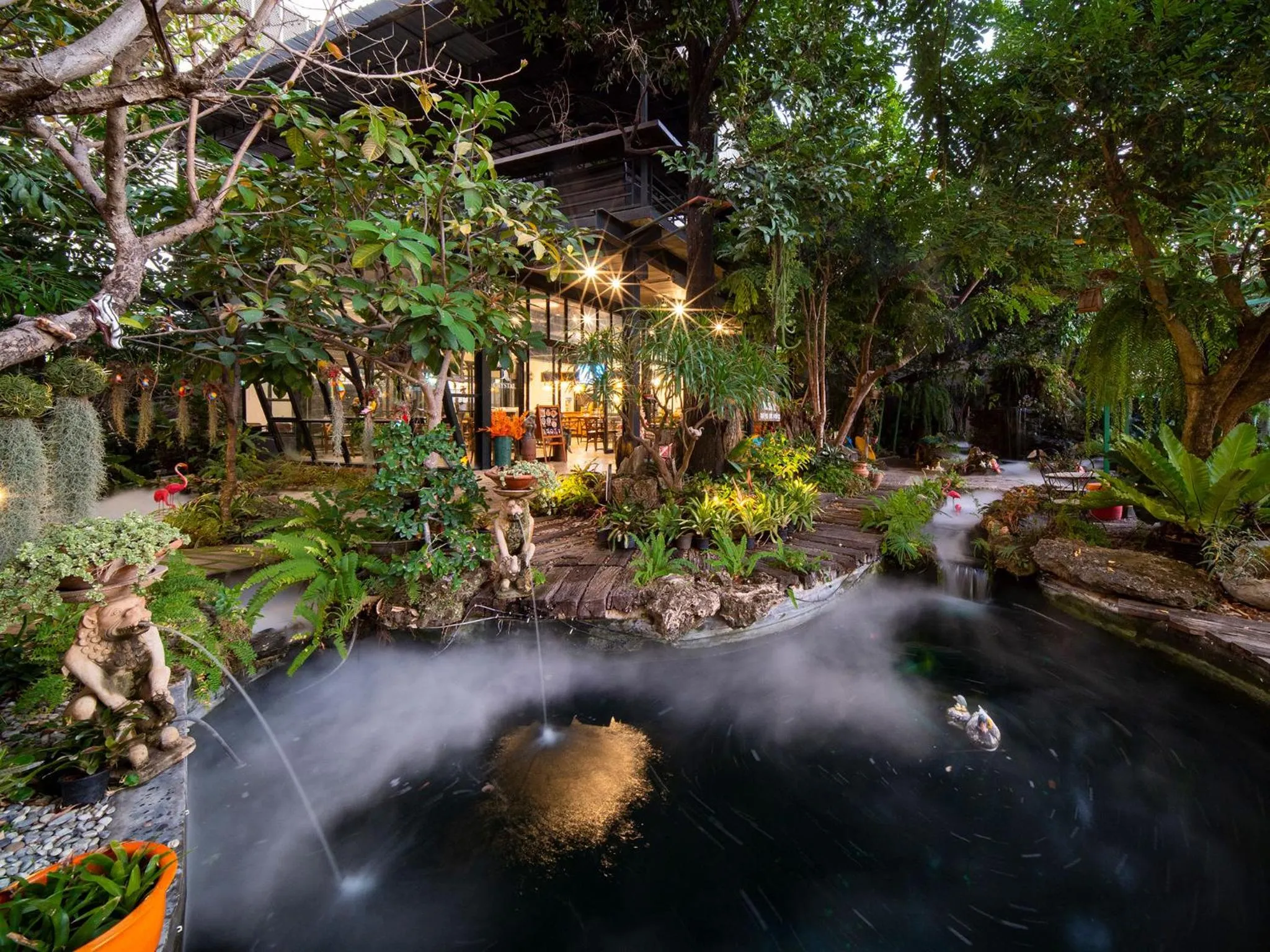 Garden in Crystal Resort Korat