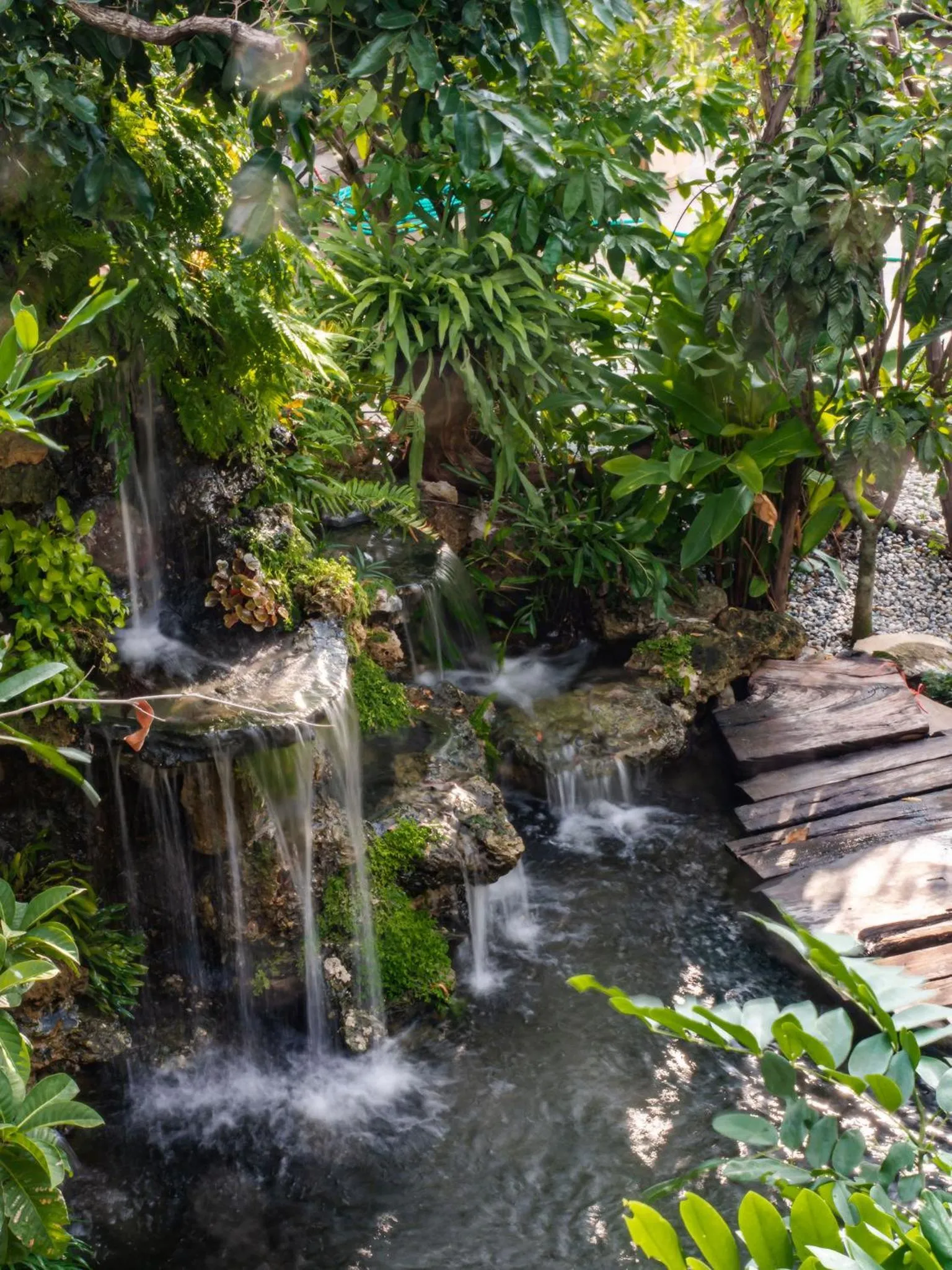 Natural landscape in Crystal Resort Korat