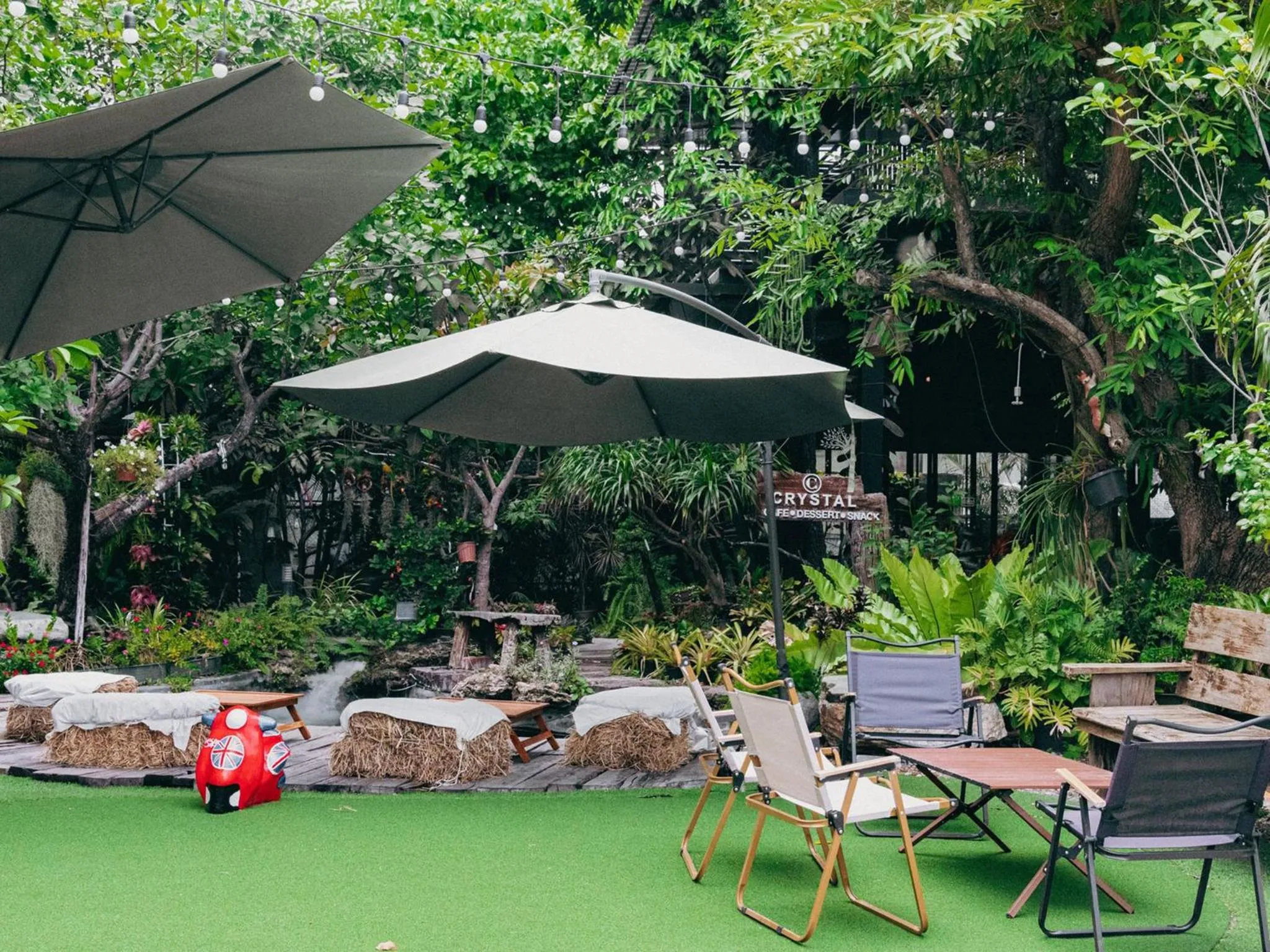 Natural landscape in Crystal Resort Korat