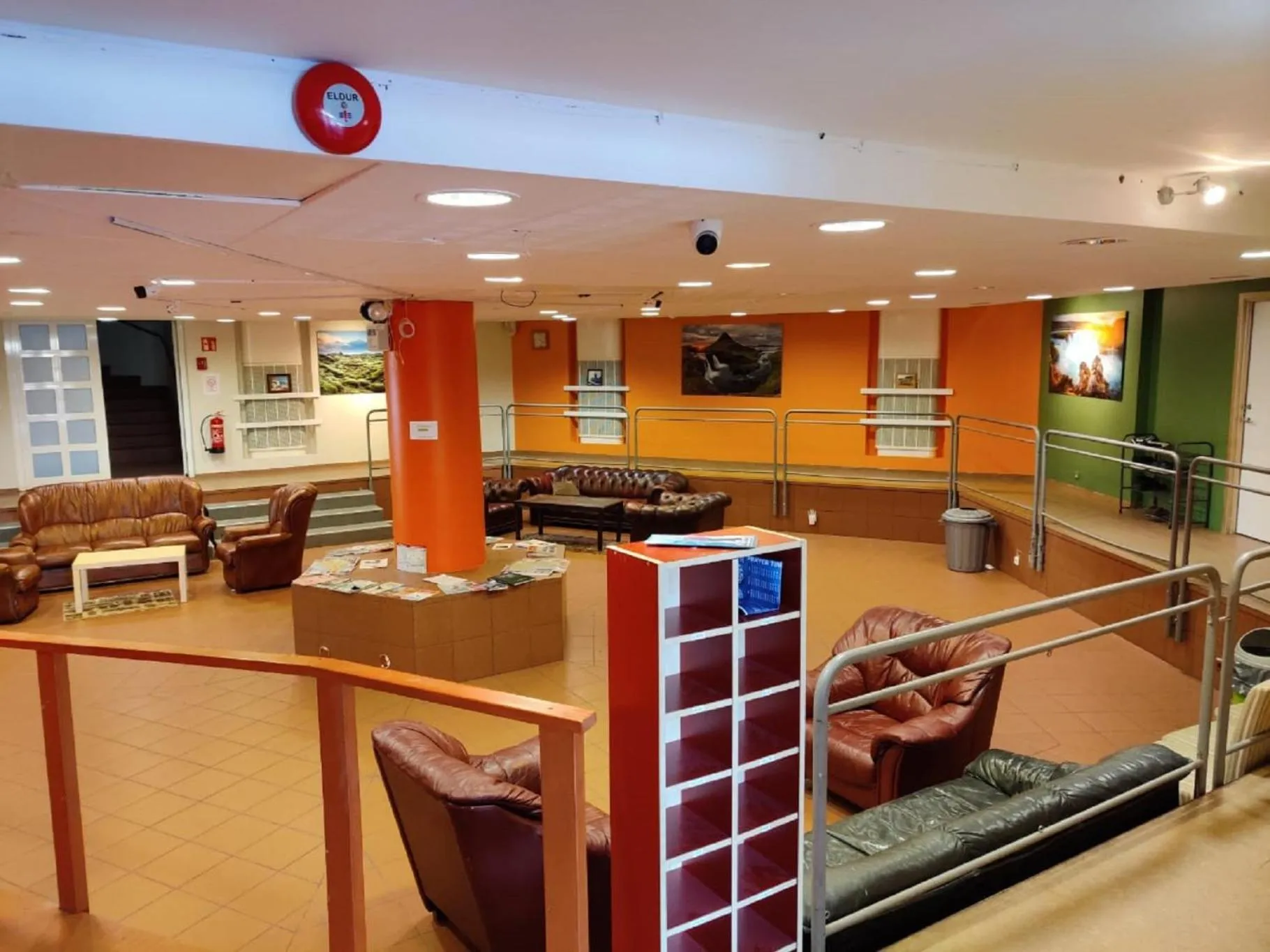 Lobby or reception in SM Hostel