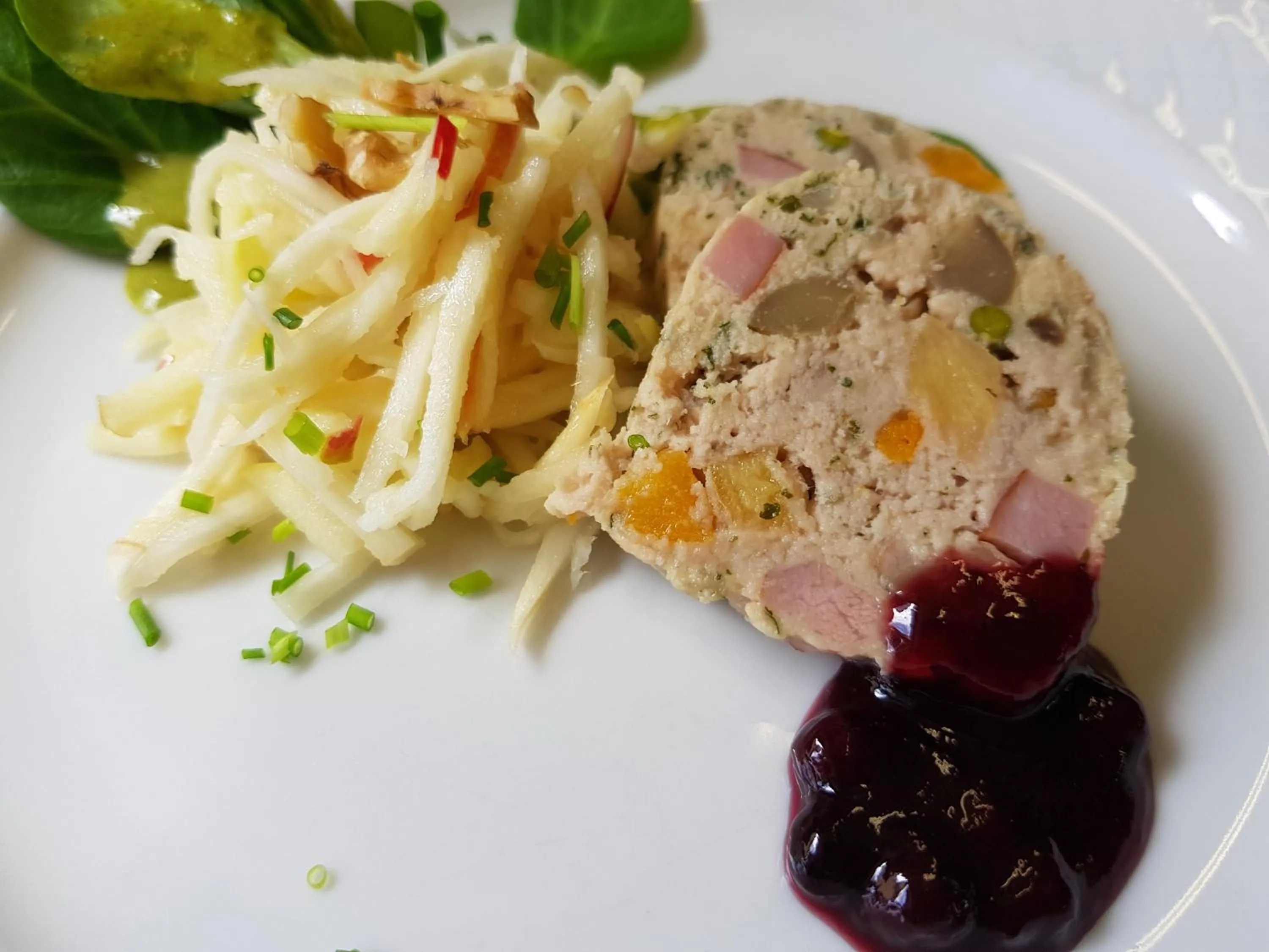 Food and drinks in Hotel zur Waage