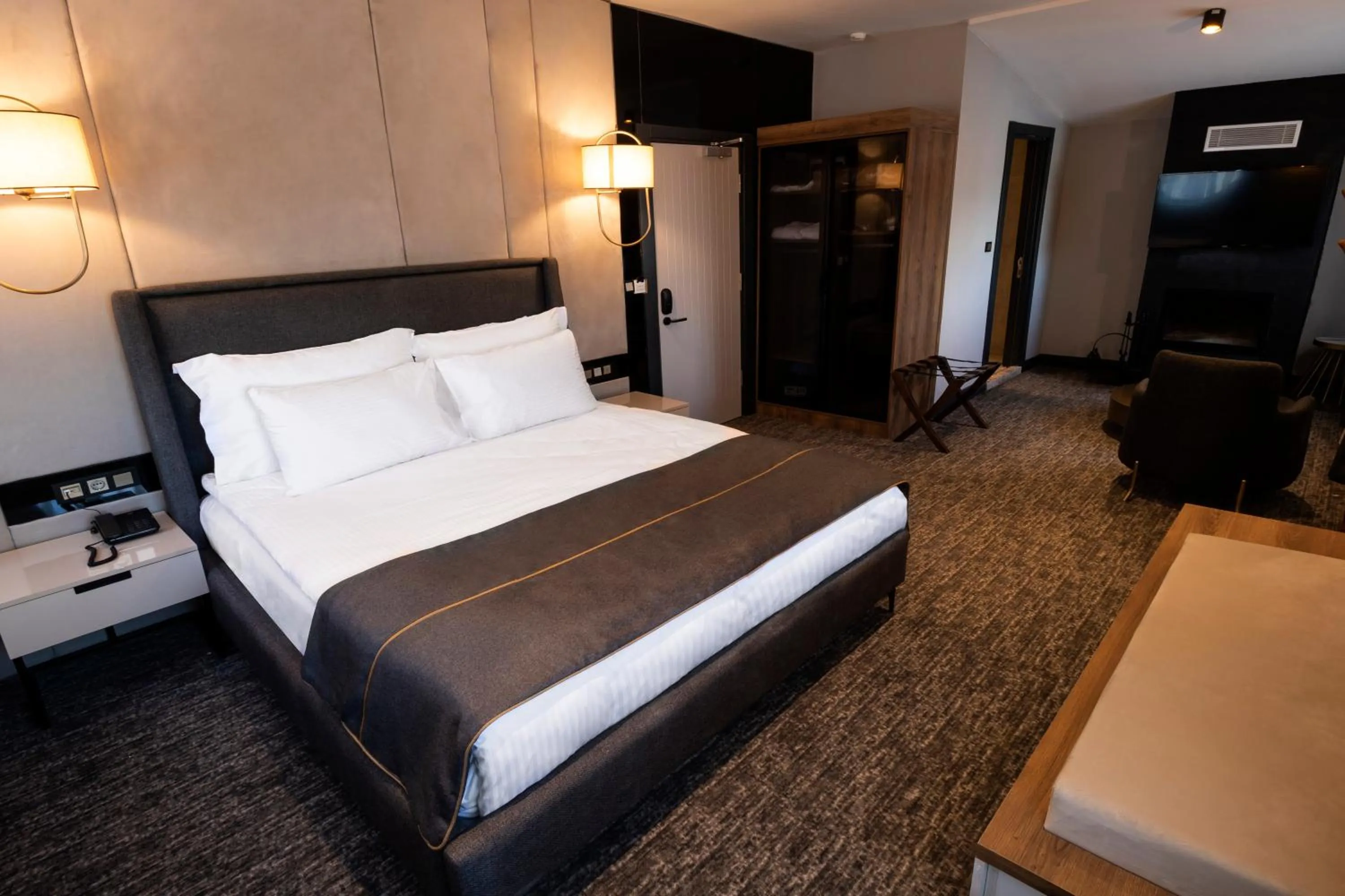 Bed in Oksijen Zone Hotel & Spa