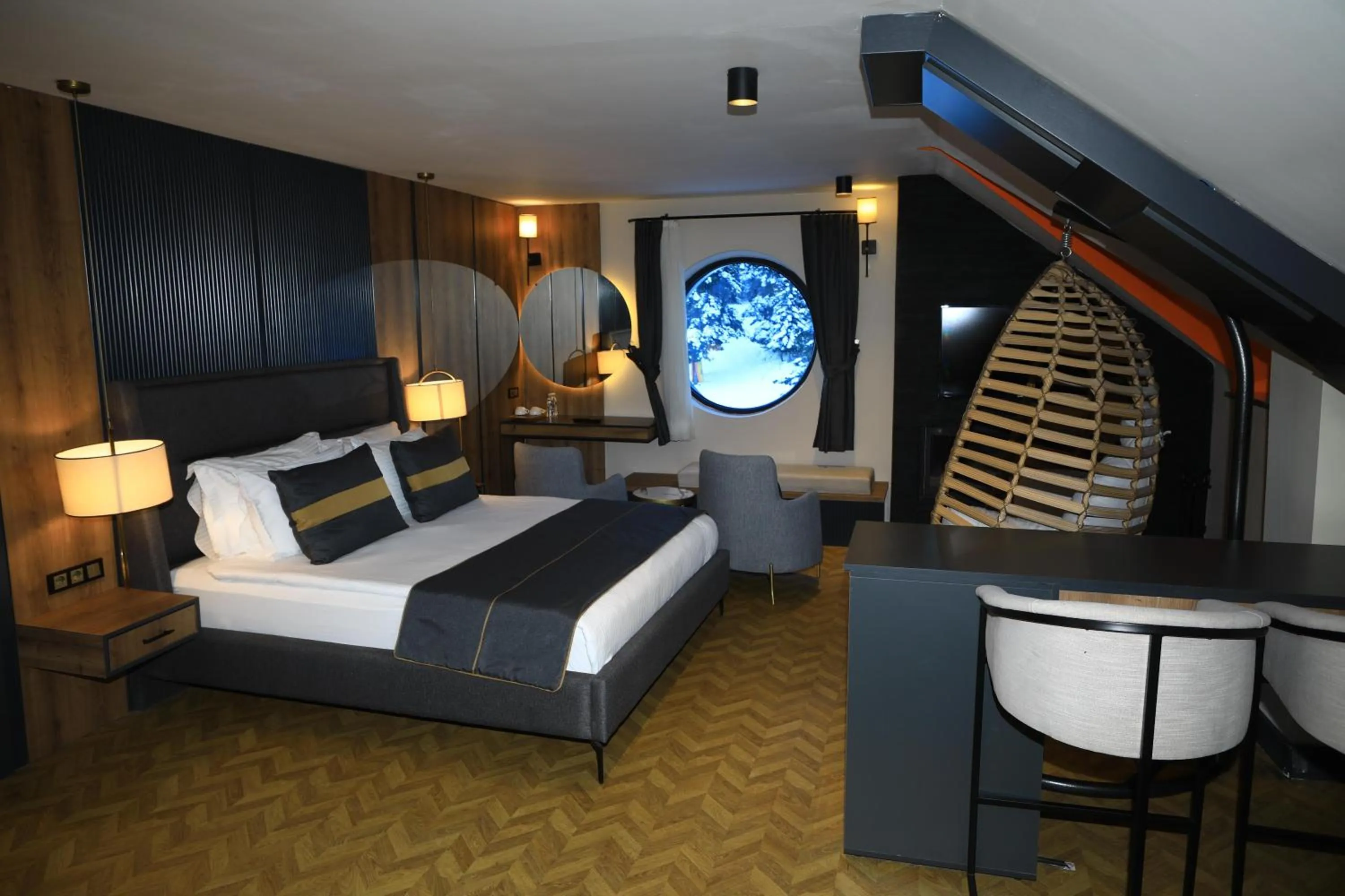 Bedroom, Bed in Oksijen Zone Hotel & Spa