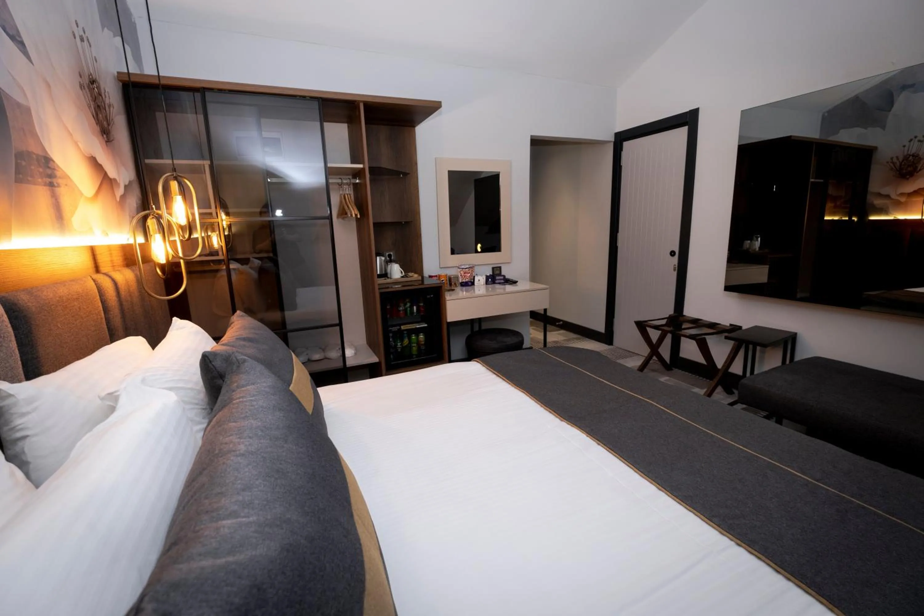 Bed in Oksijen Zone Hotel & Spa