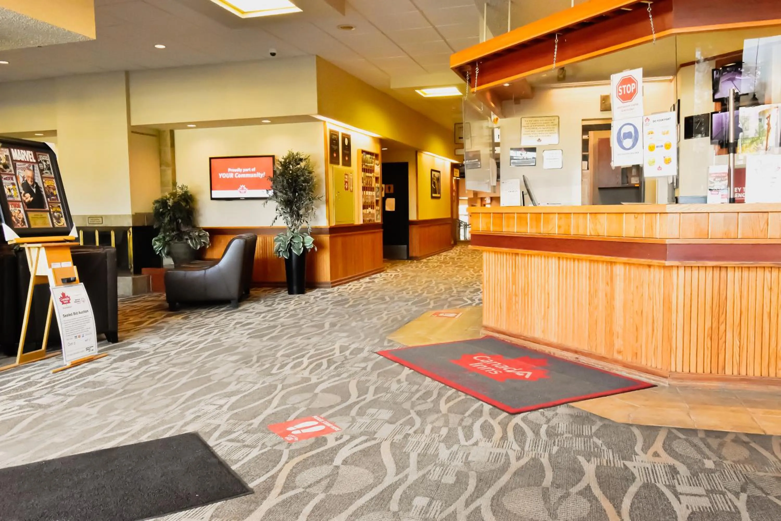 Lobby or reception in Canad Inns Destination Centre Windsor Park