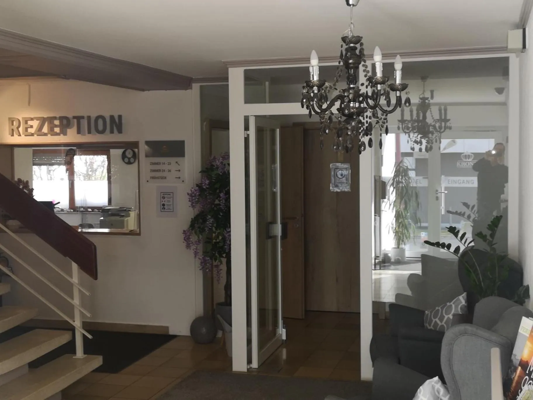 Lobby or reception in Bodenseehotel Krone & Gästehaus