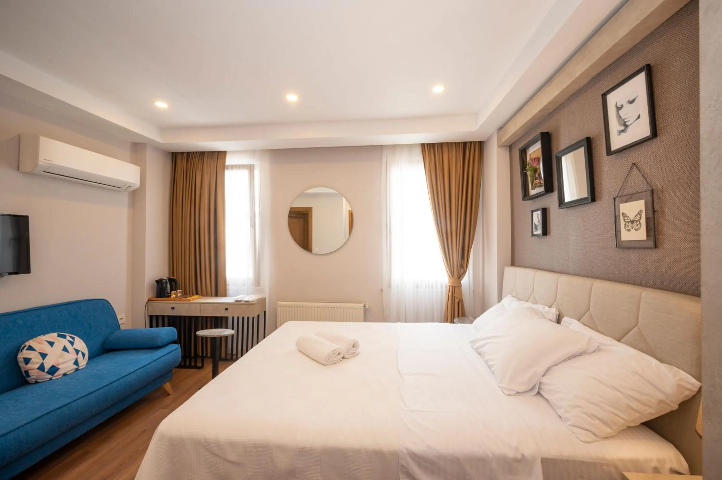 Bed in Taksim suıte