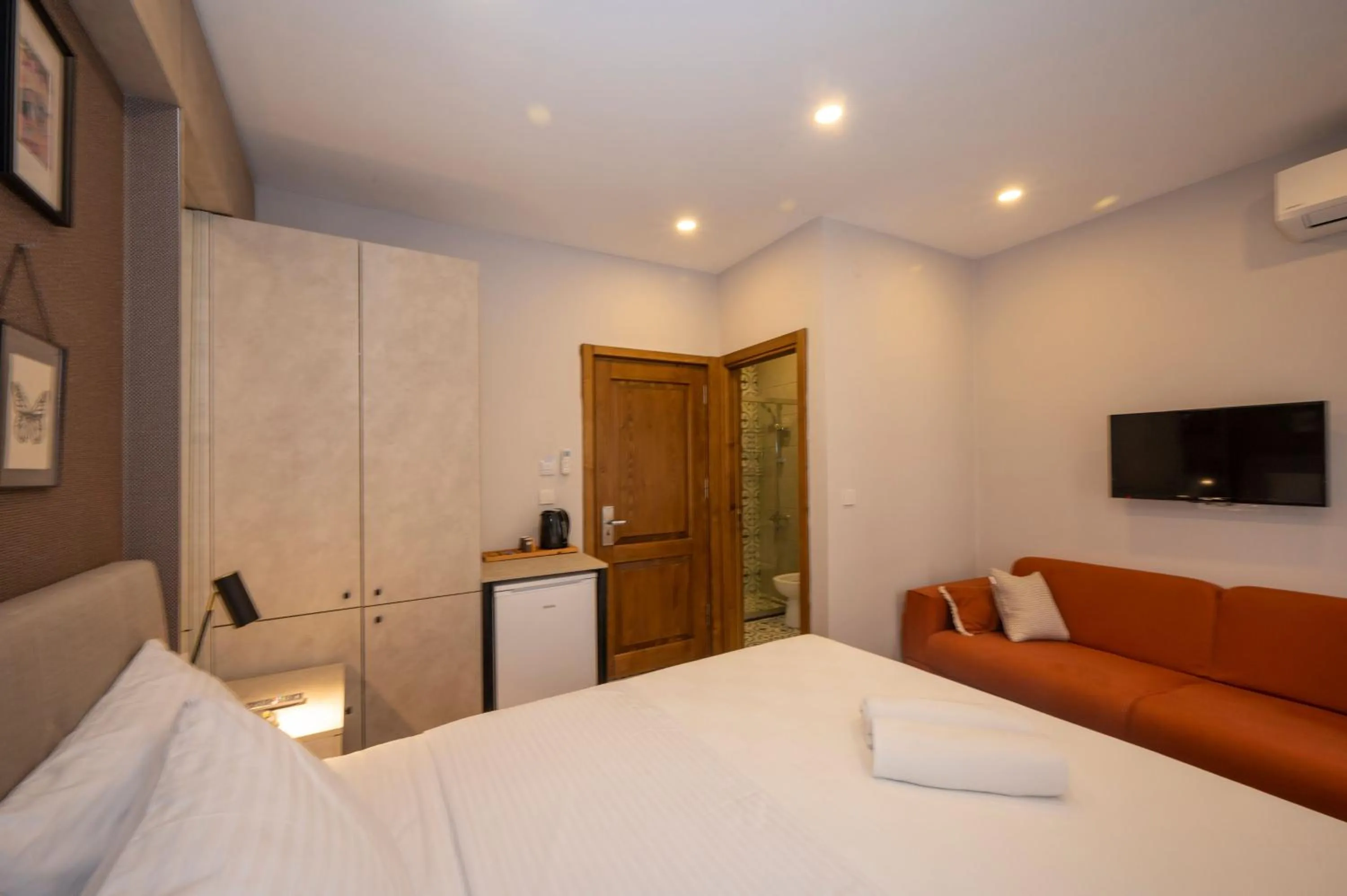 Bed in Taksim suıte