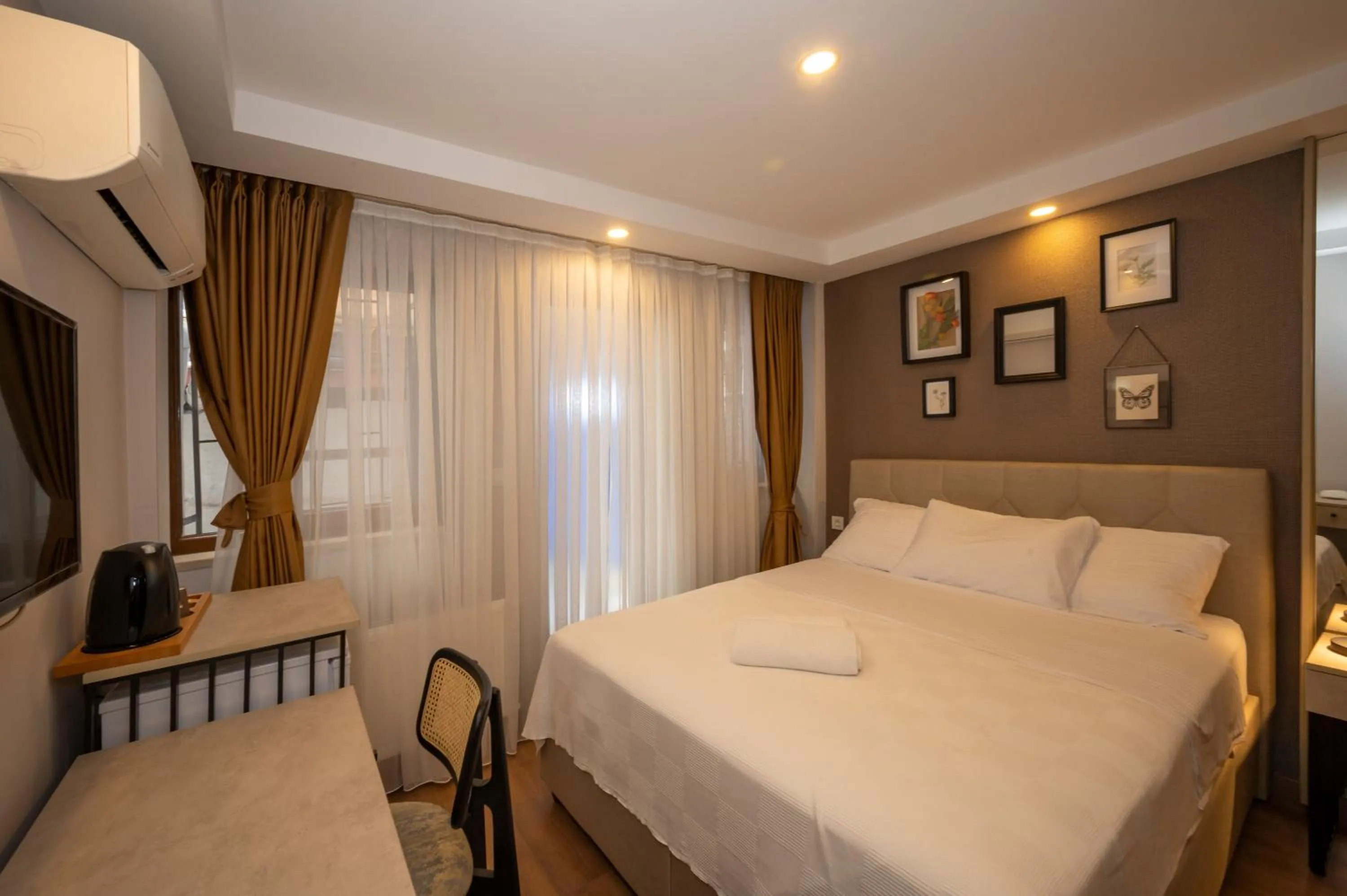 Bed in Taksim suıte