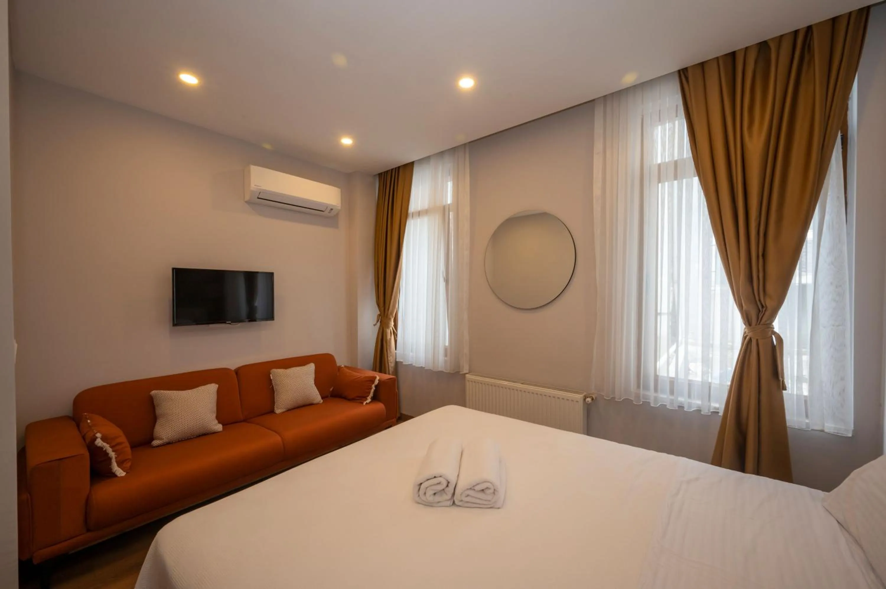 Bed in Taksim suıte