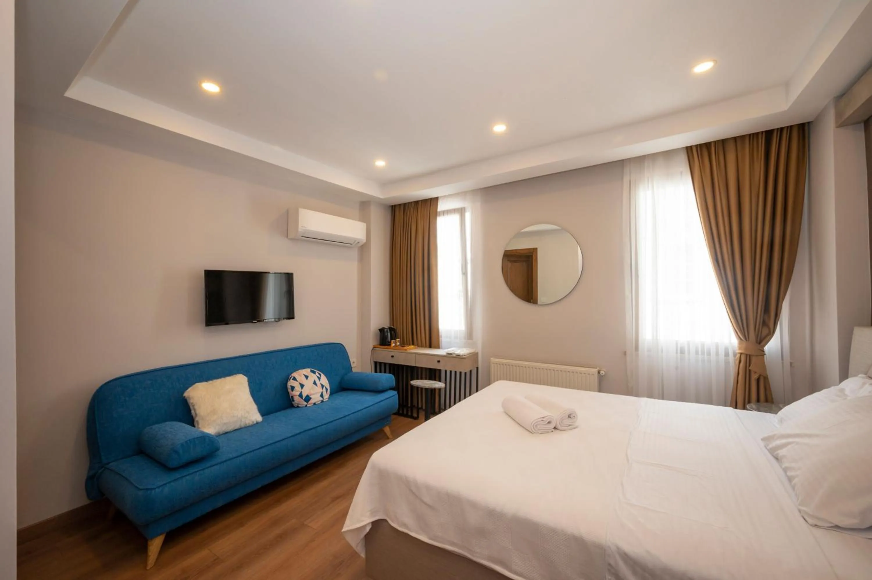 Bed in Taksim suıte