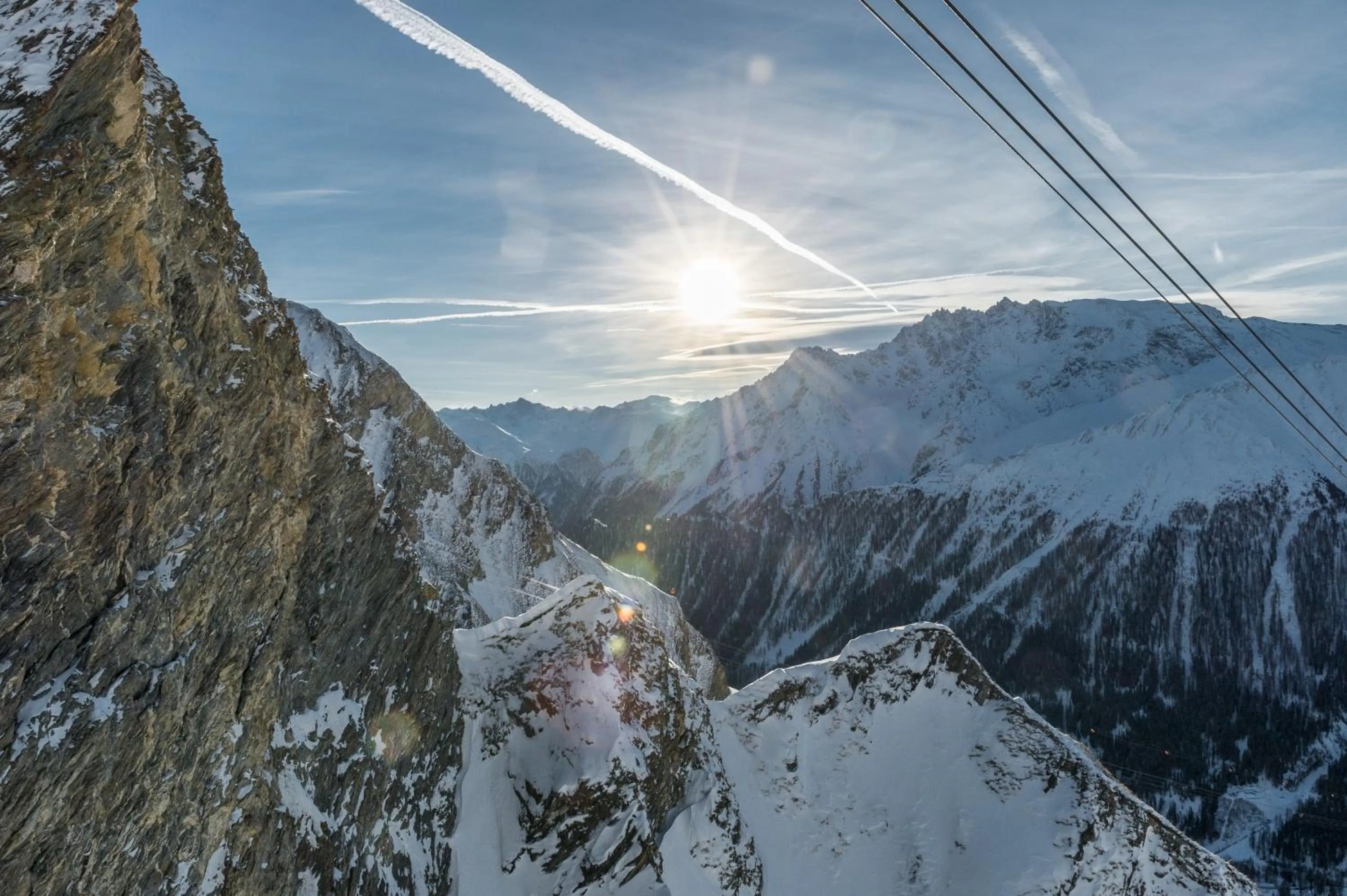 Natural landscape in Chalet Silvretta Hotel & Spa