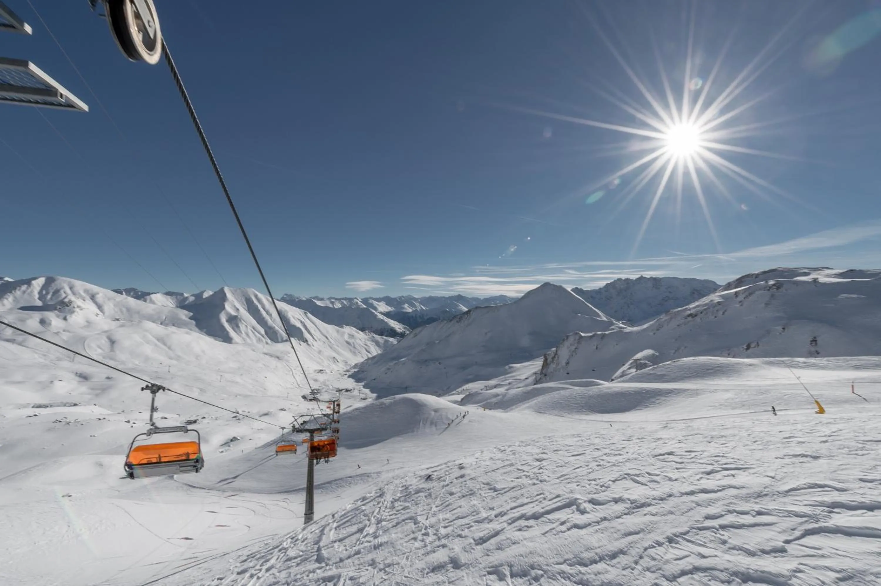 Natural landscape in Chalet Silvretta Hotel & Spa
