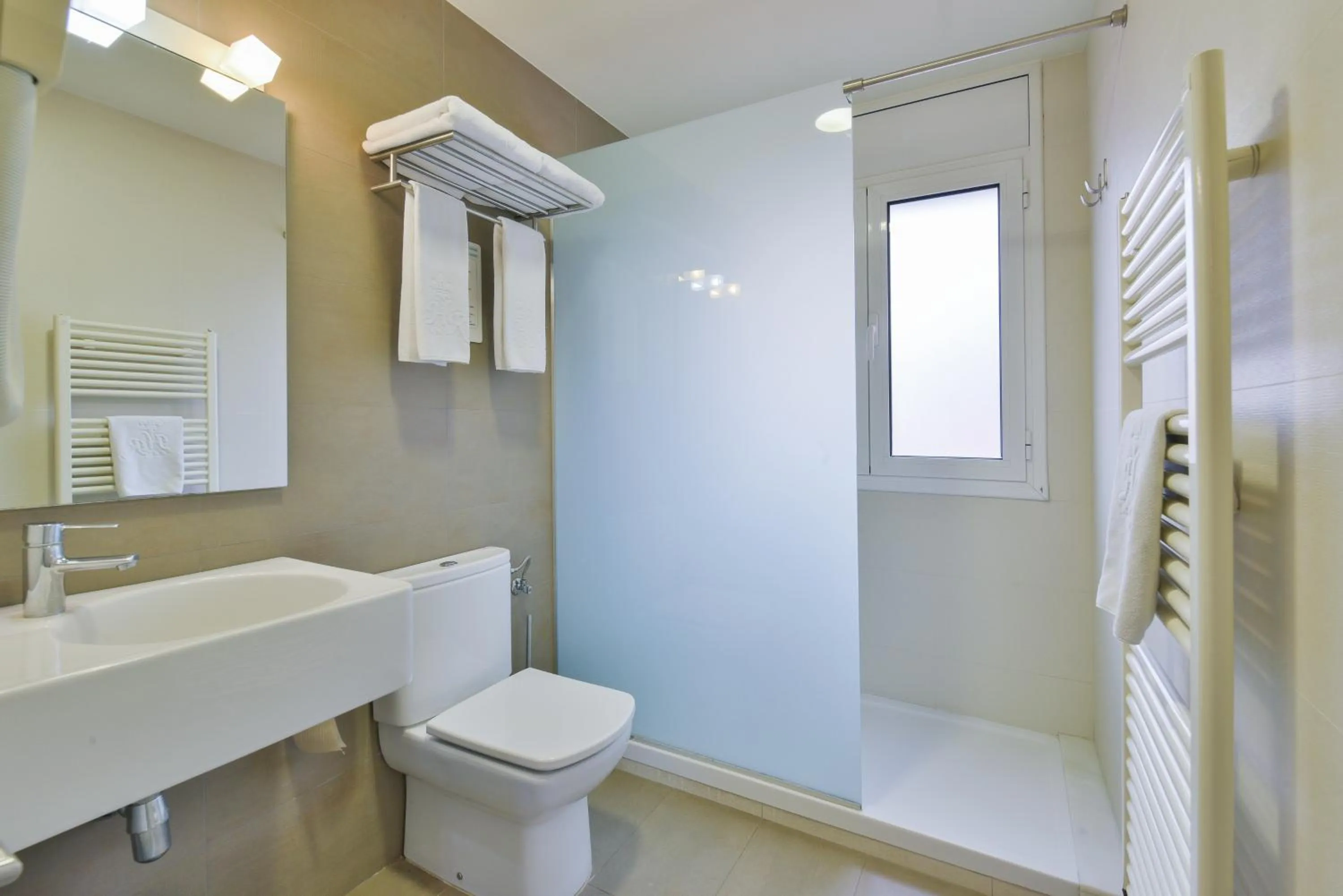 Shower in Hotel Robert