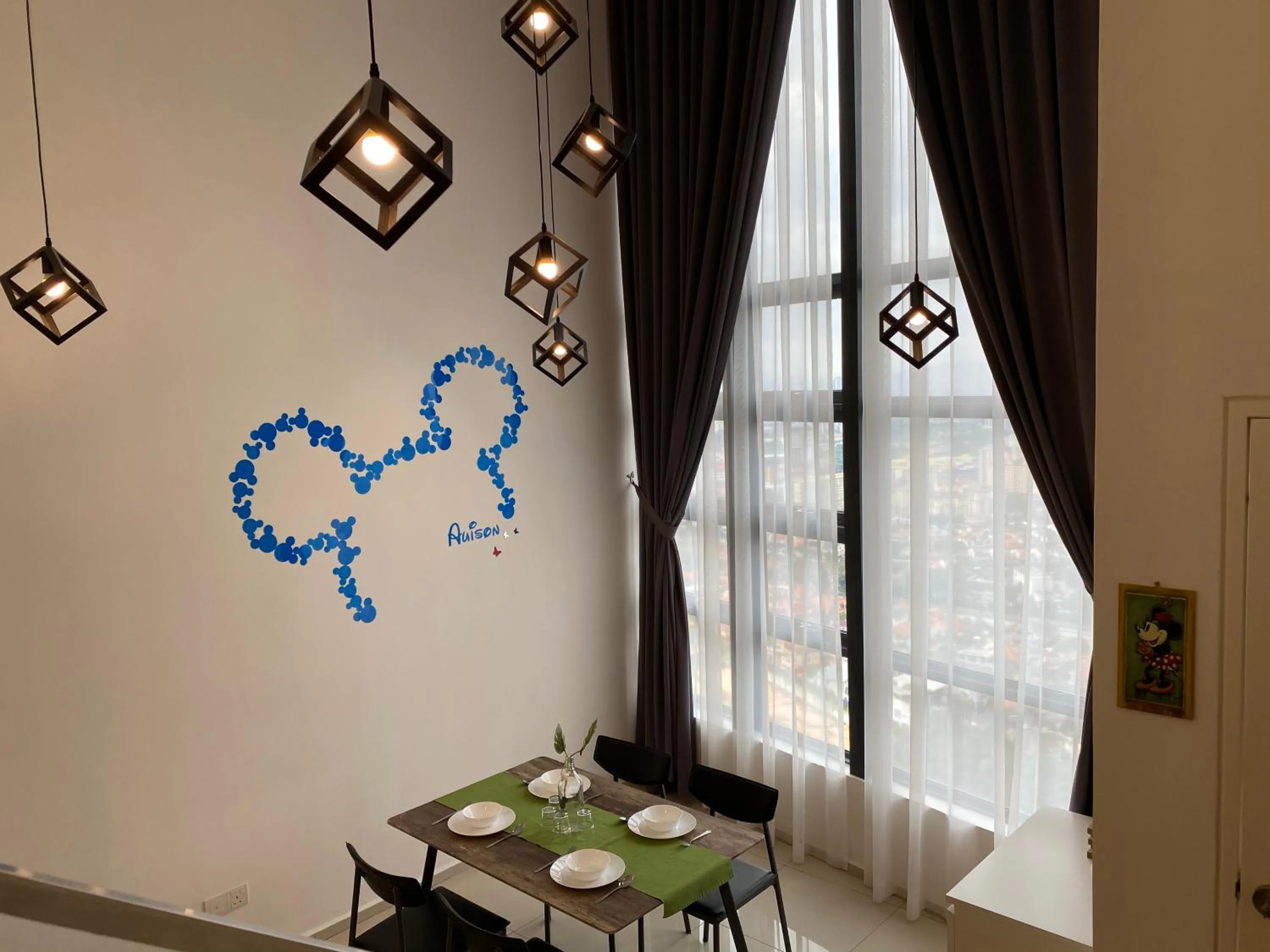 Dining area in Eko Cheras Residences by De Space