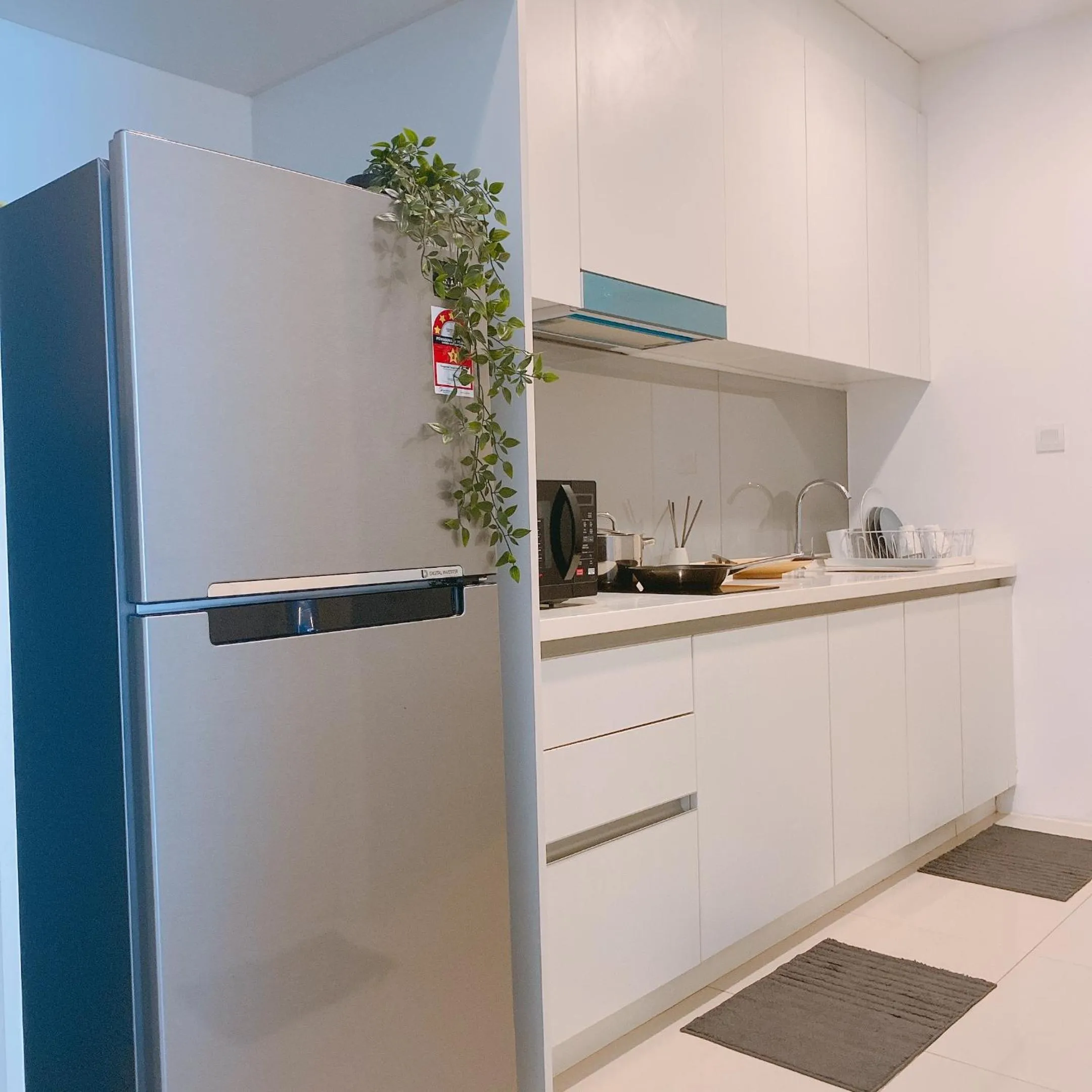 Kitchen or kitchenette in Eko Cheras Residences by De Space