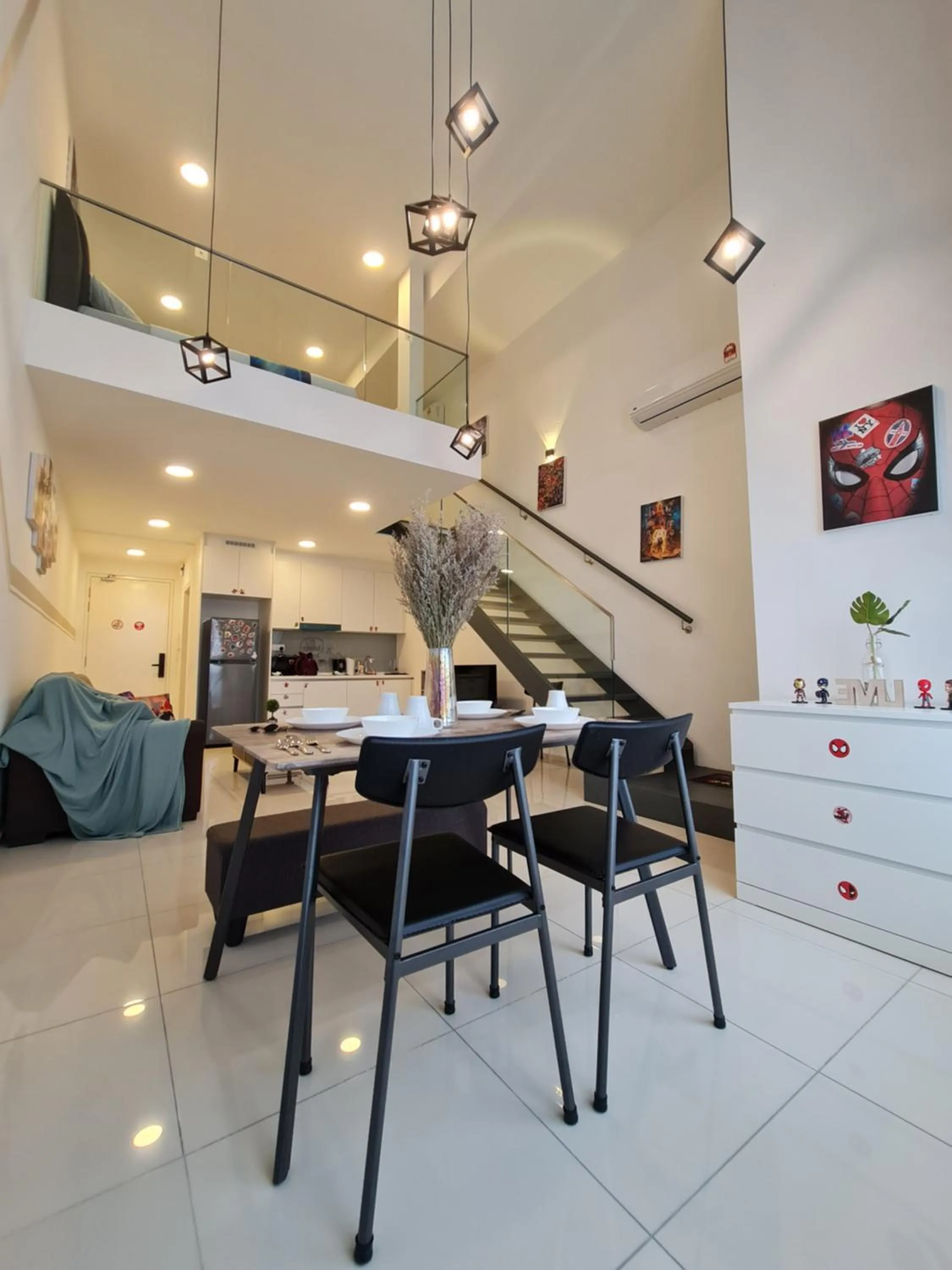 Dining area in Eko Cheras Residences by De Space