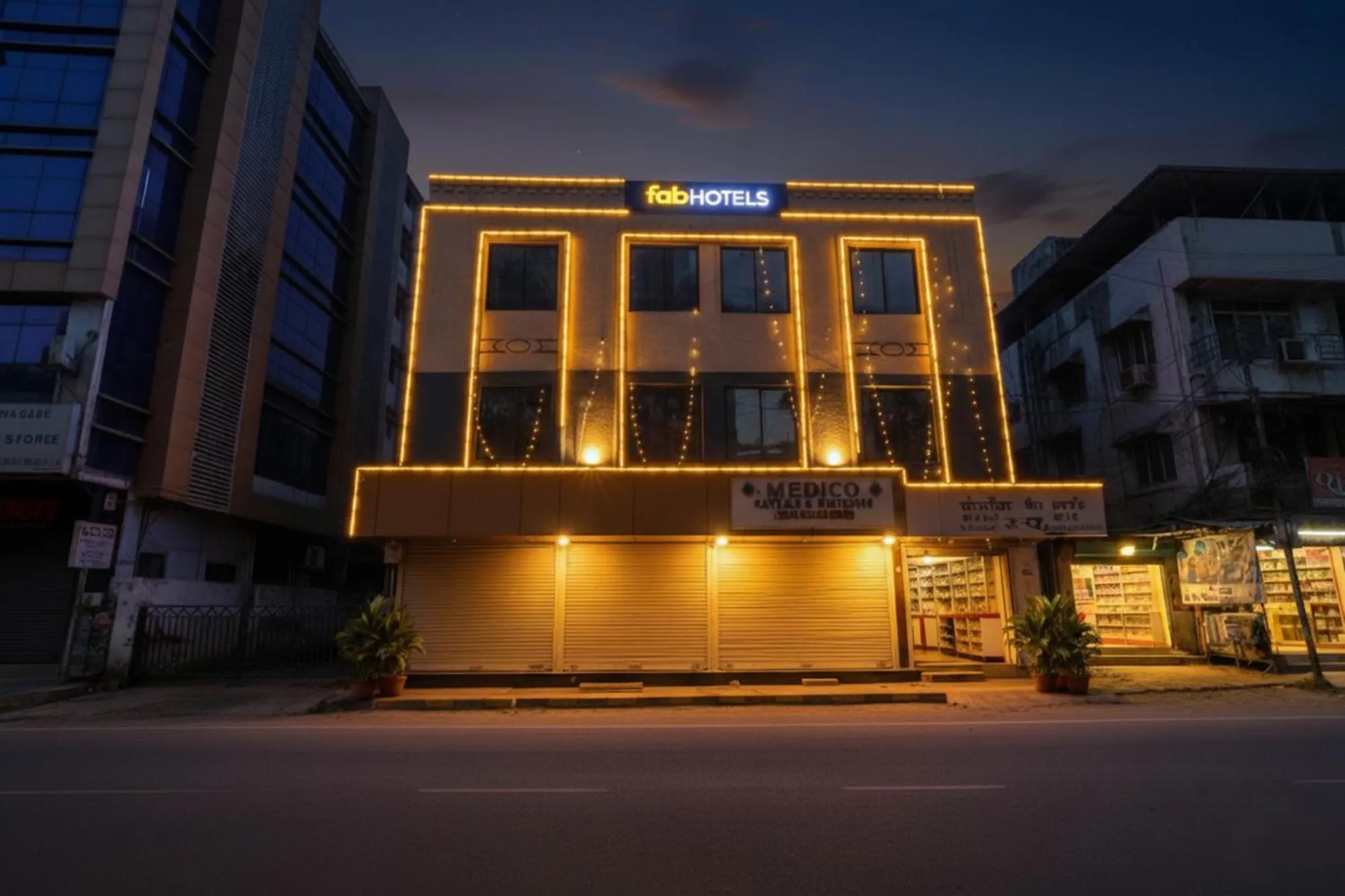 Property building in Via Manas Residency