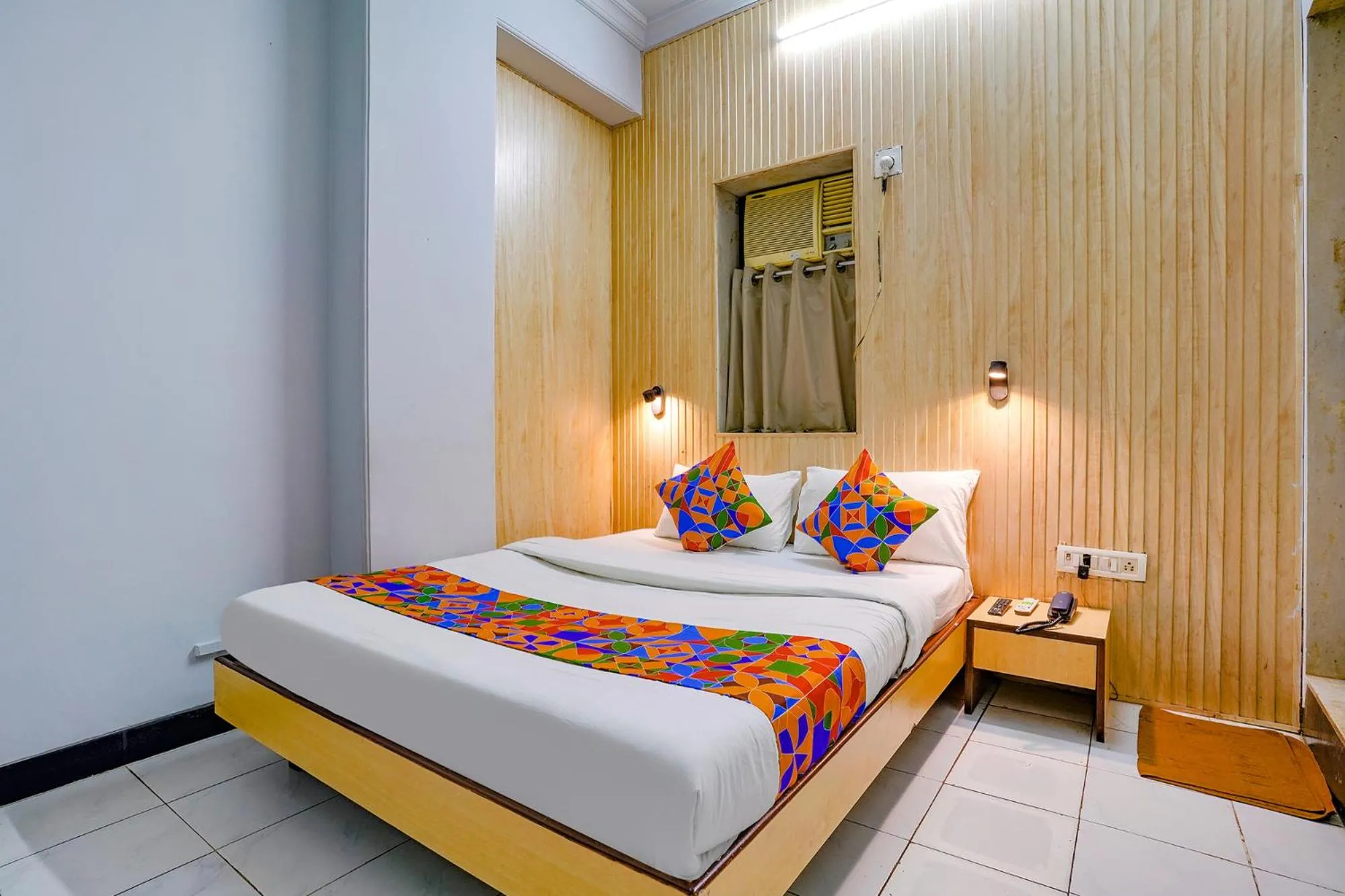 Bed in Via Manas Residency