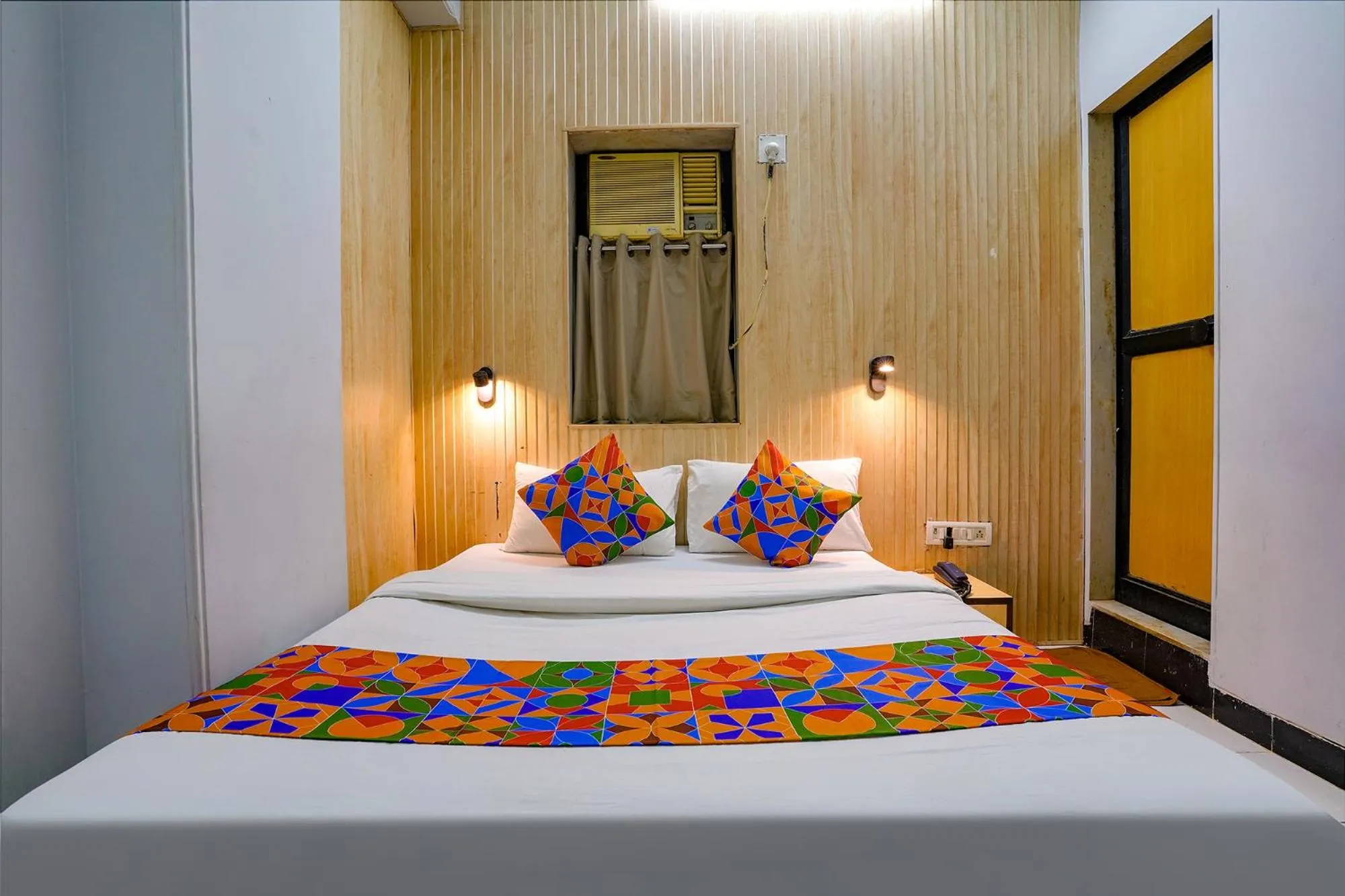 Bed in Via Manas Residency