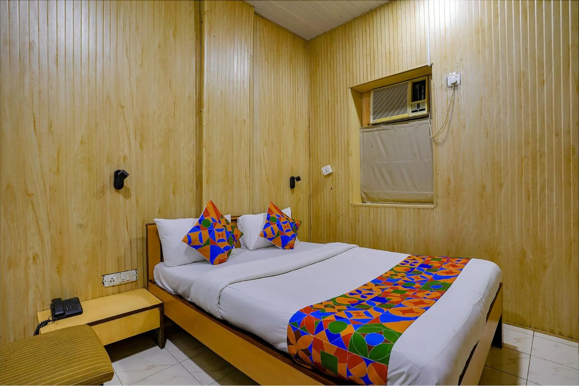 Bed in Via Manas Residency