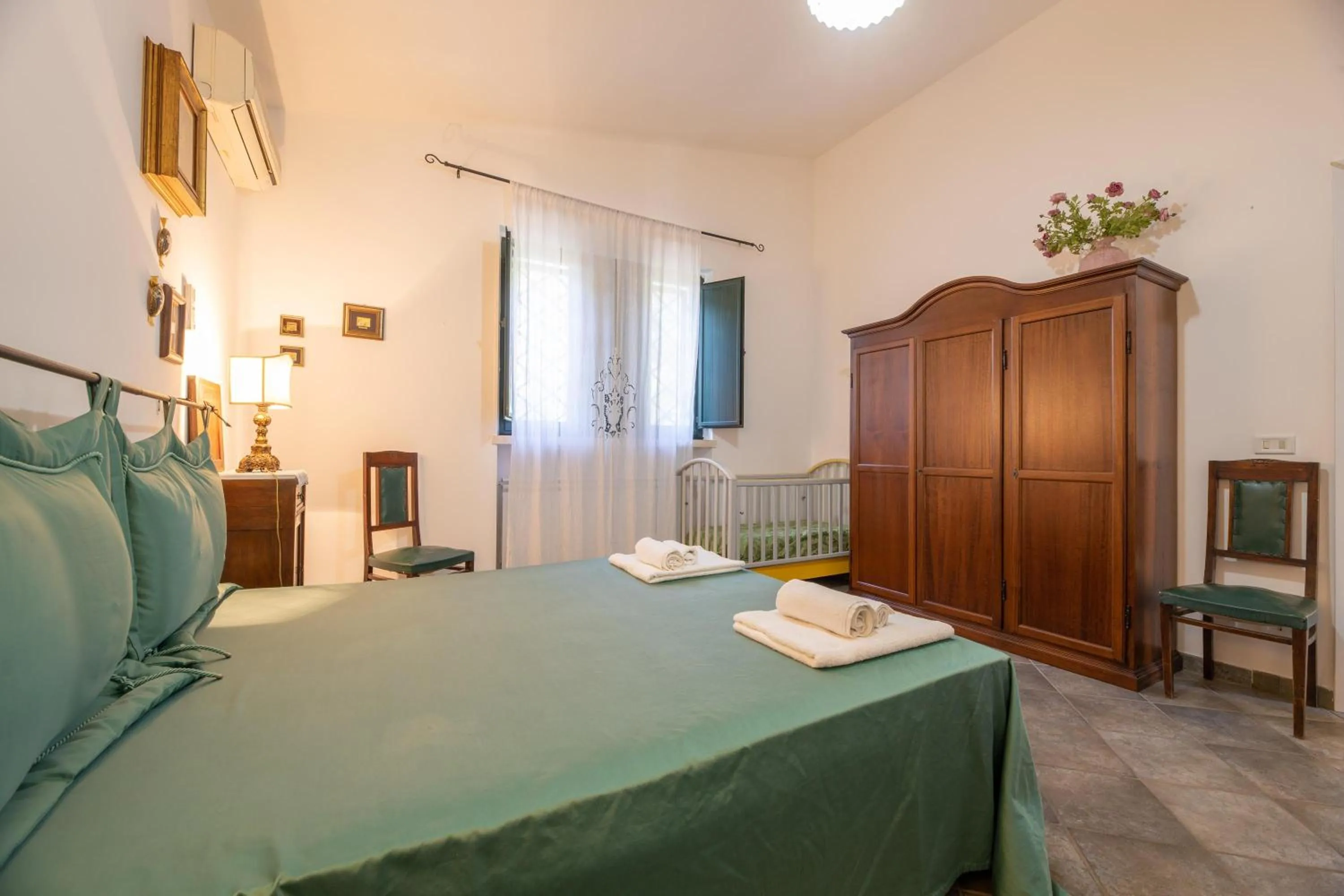 Bed in Villa Corallo