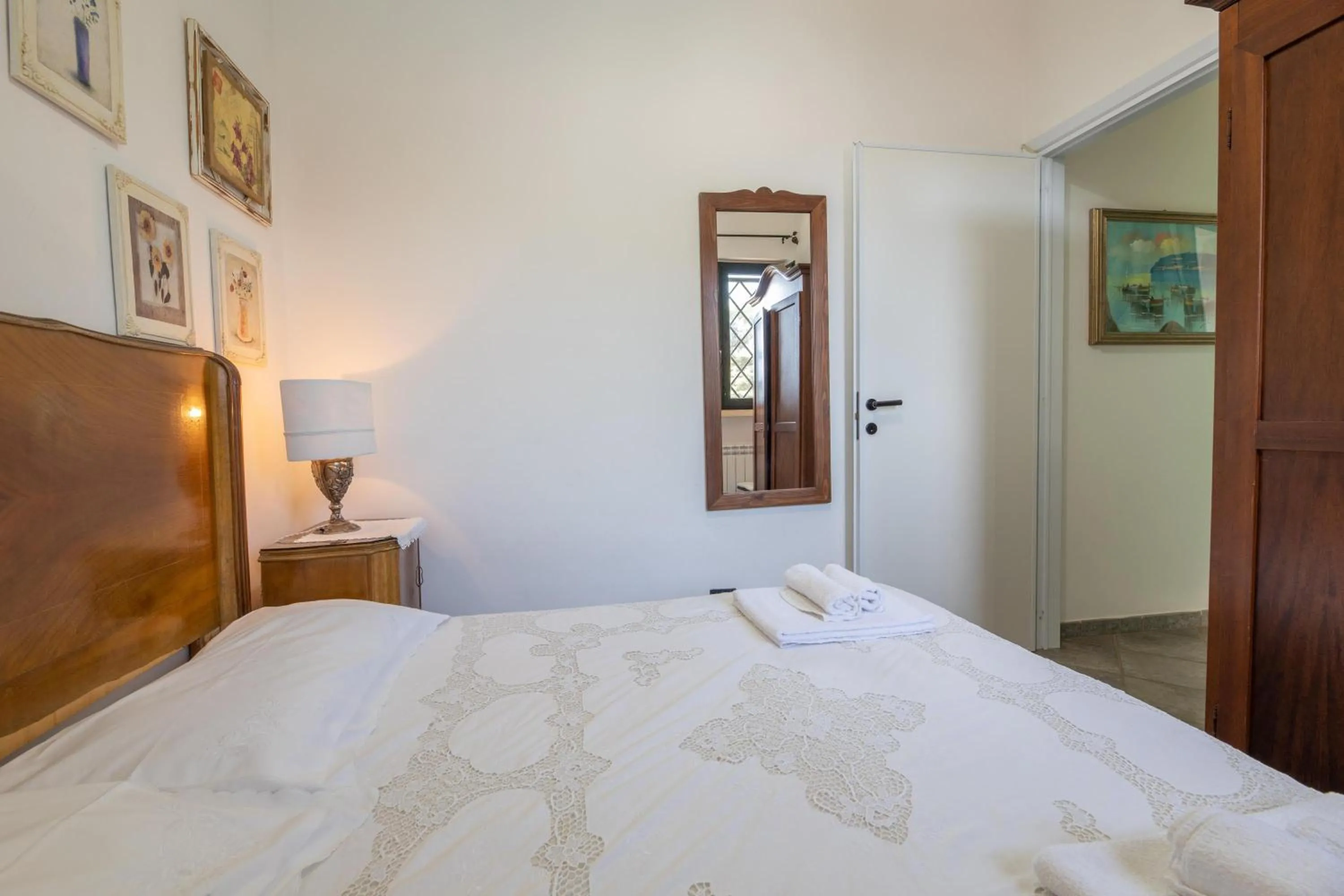Bed in Villa Corallo