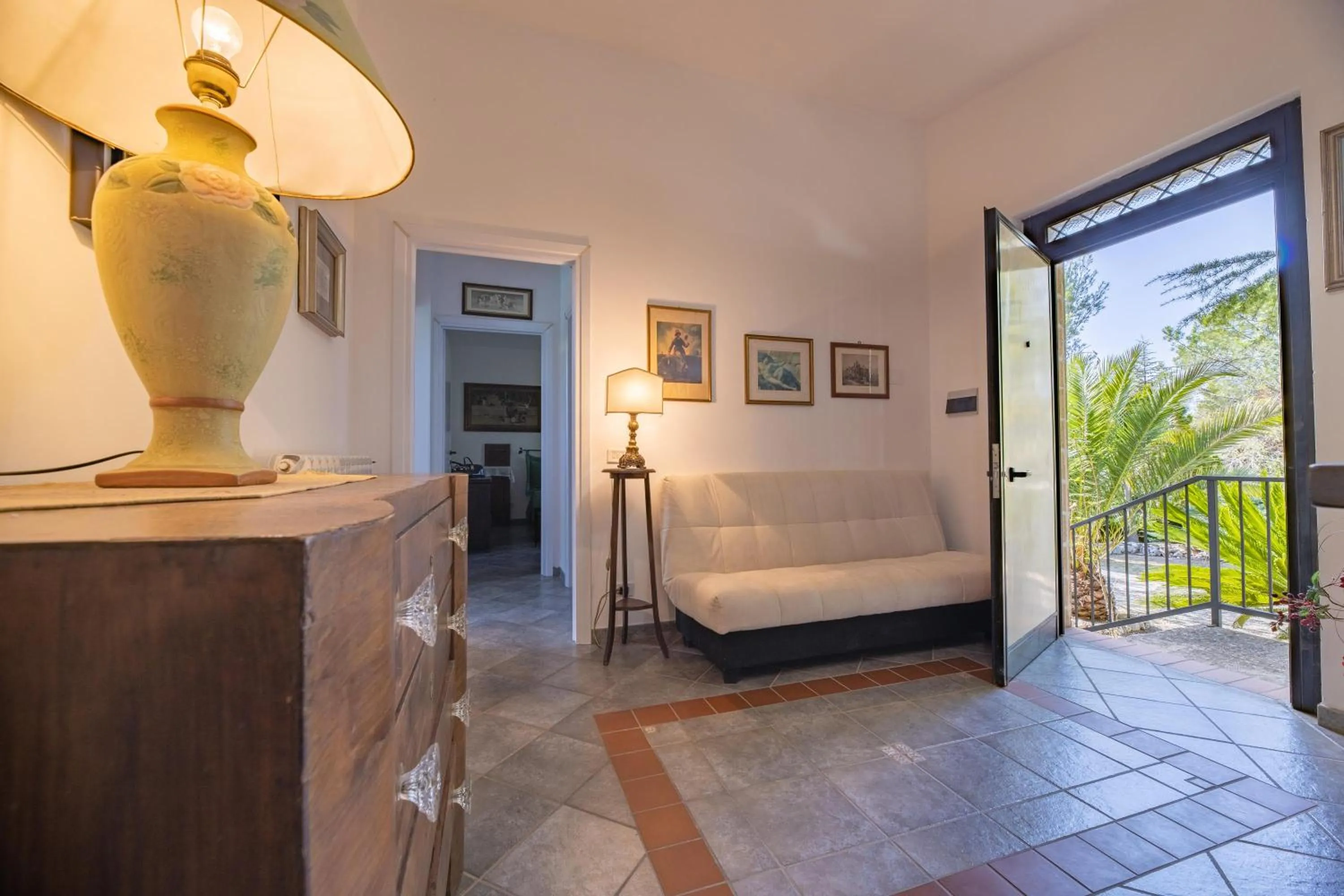 Bed in Villa Corallo
