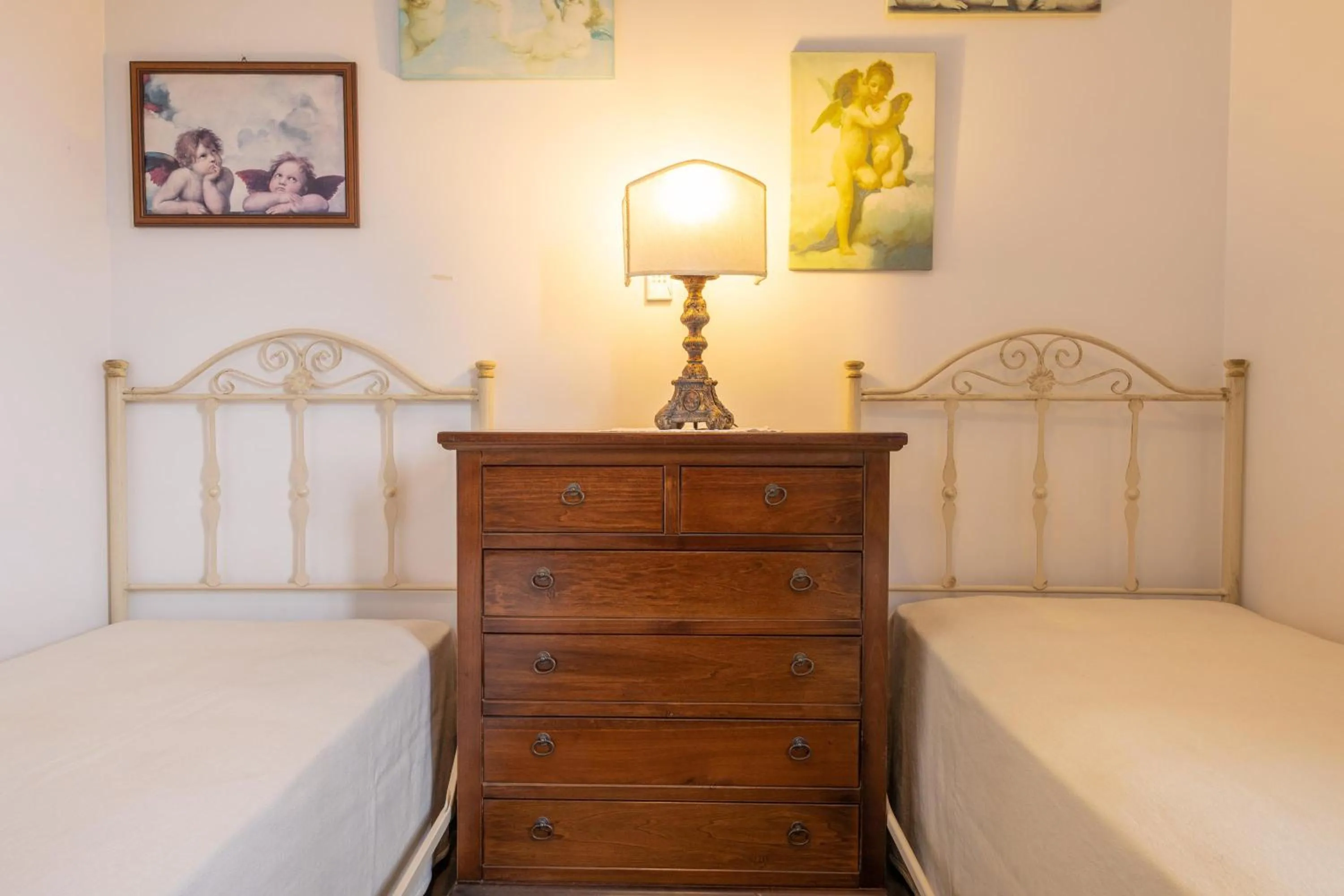 Bed in Villa Corallo