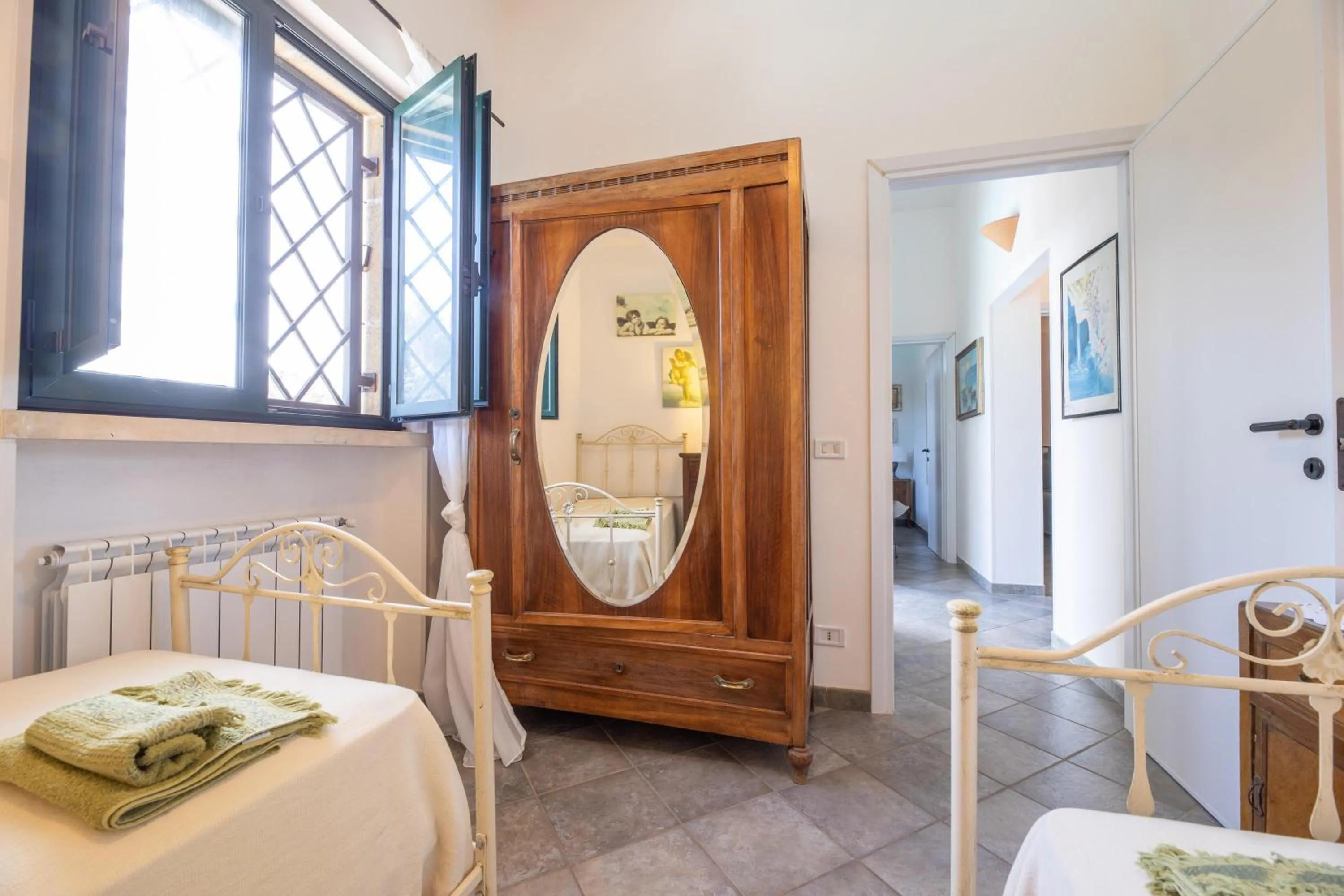Bed in Villa Corallo