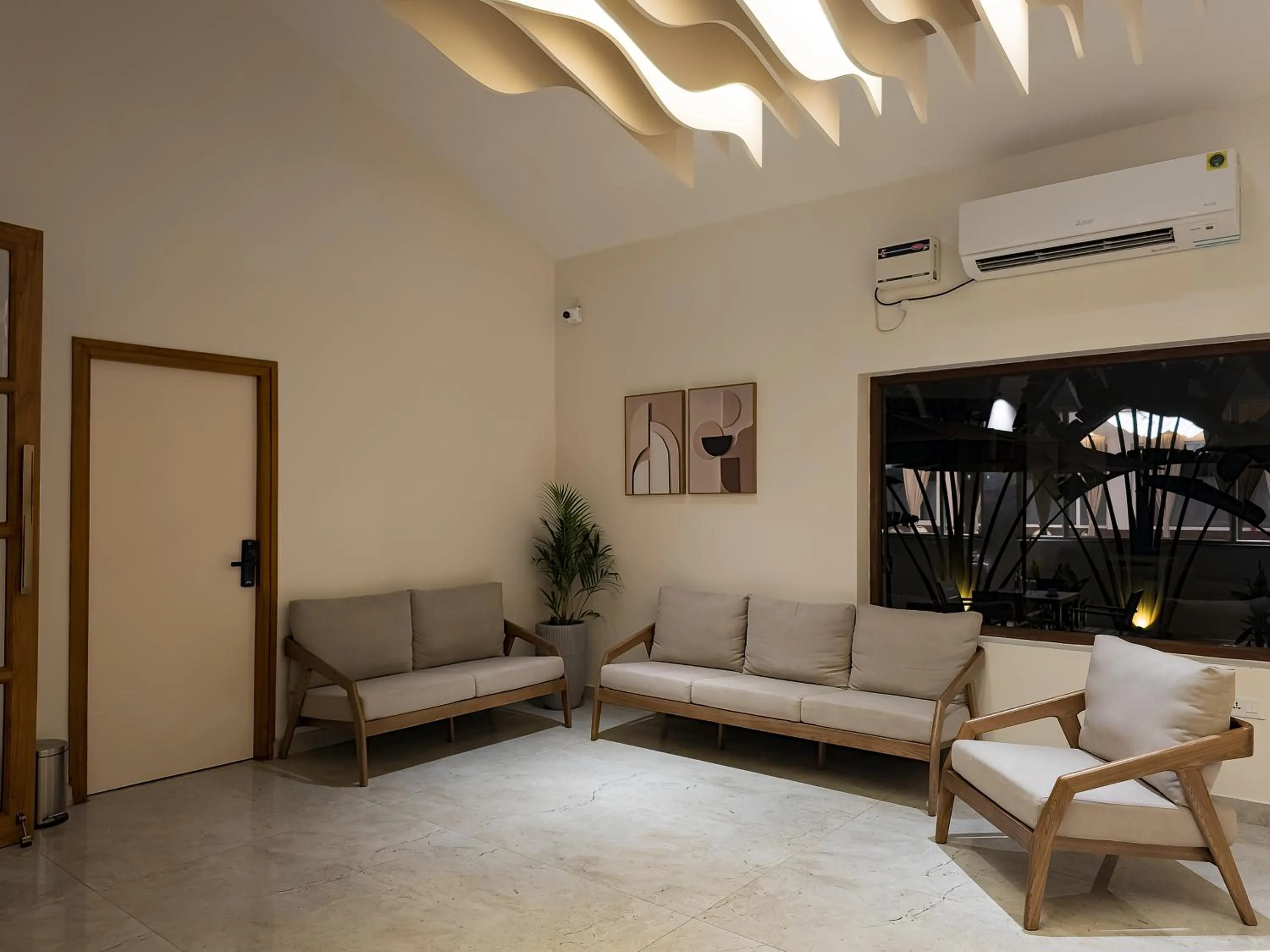 Lobby or reception in RK RESORTS