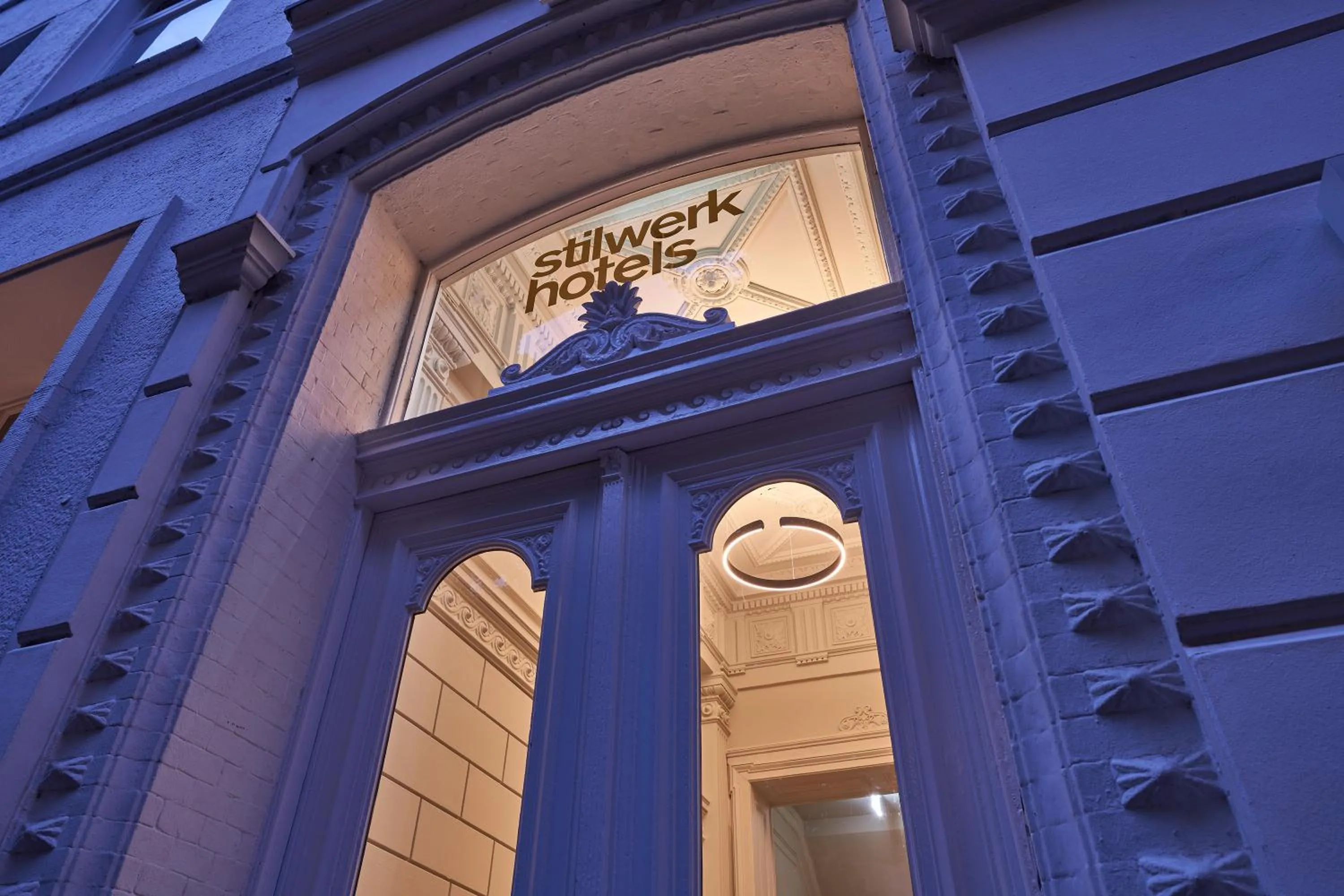 Facade/entrance in stilwerk Hotel Heimhude