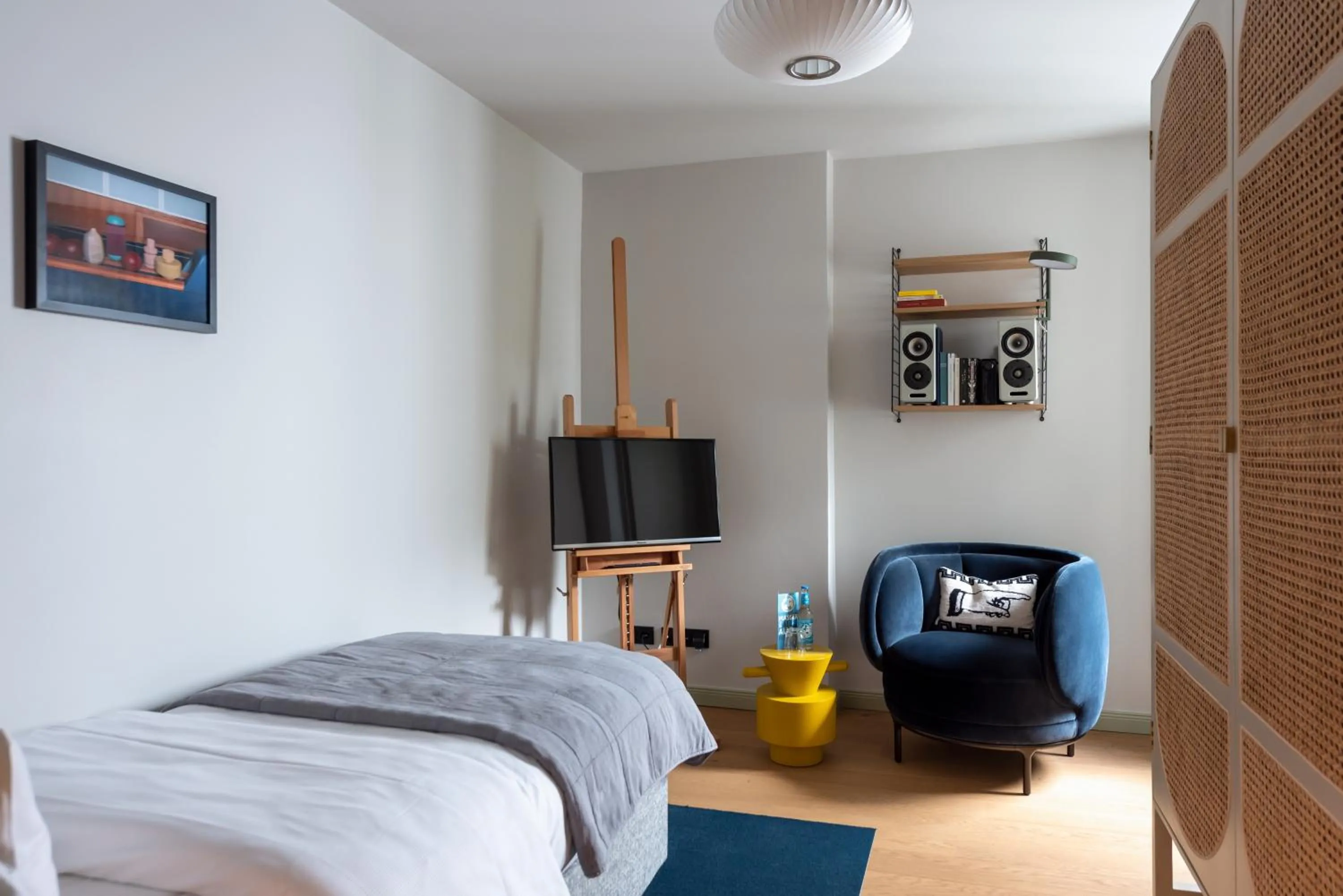 Bed in stilwerk Hotel Heimhude