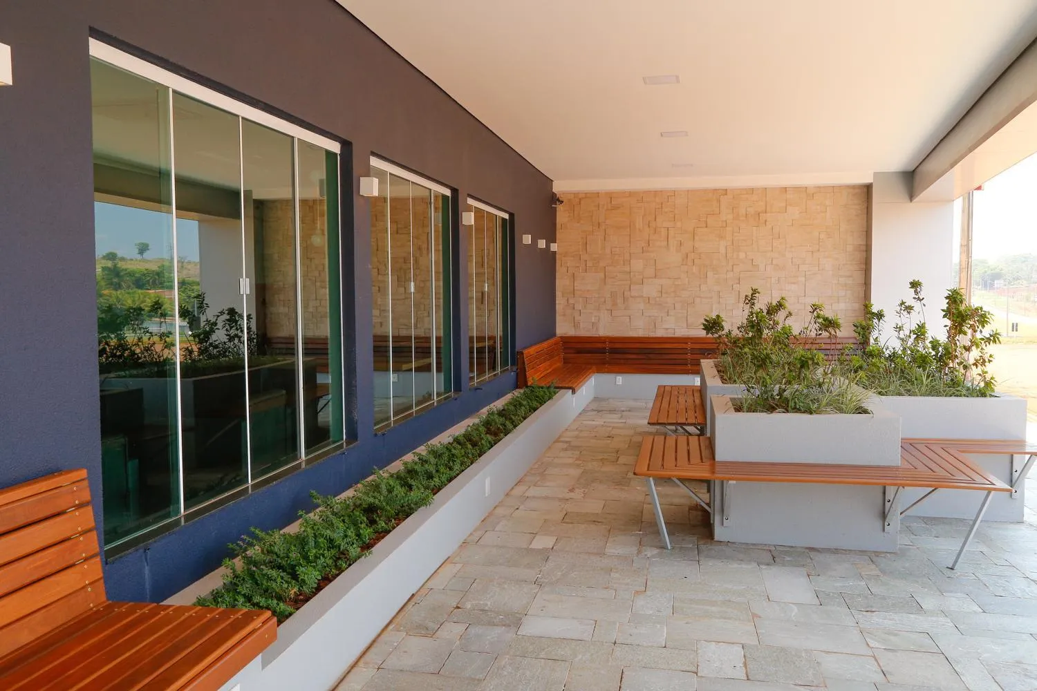 Seating area in ONE HOTEL