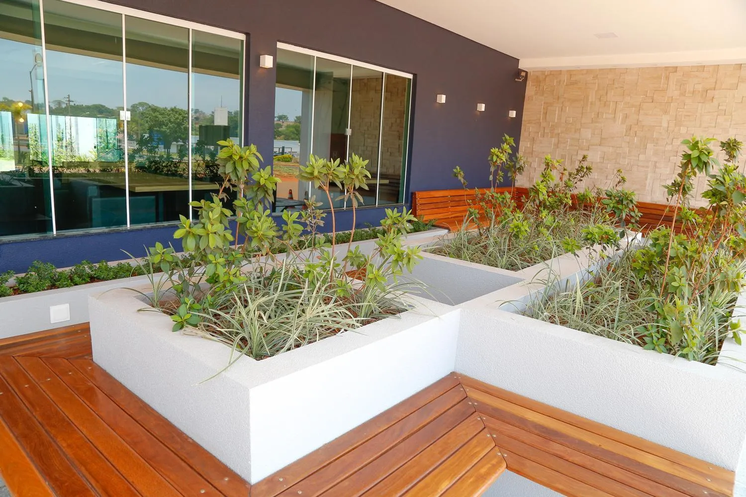 Garden view in ONE HOTEL