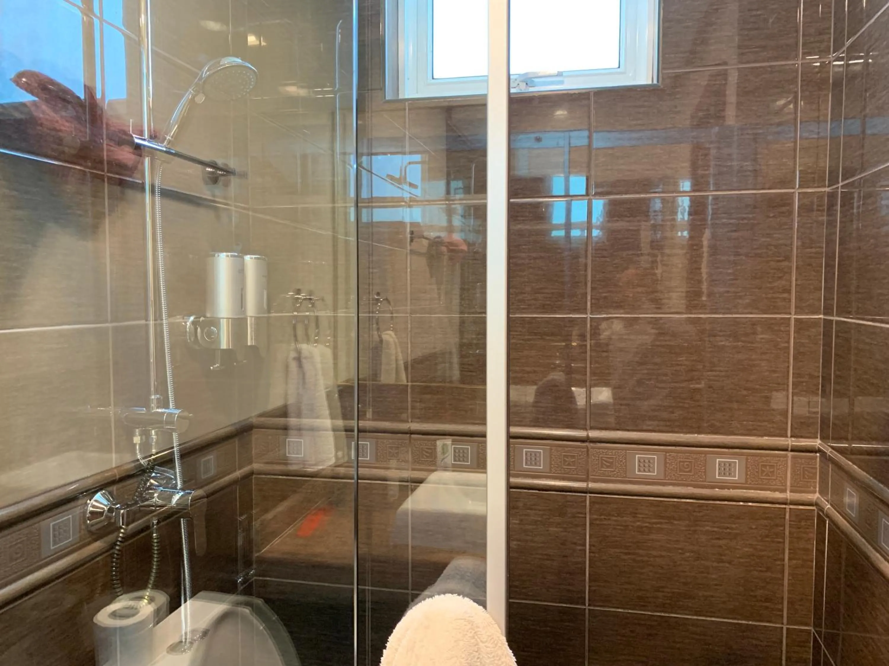 Shower in Rivethi Beach