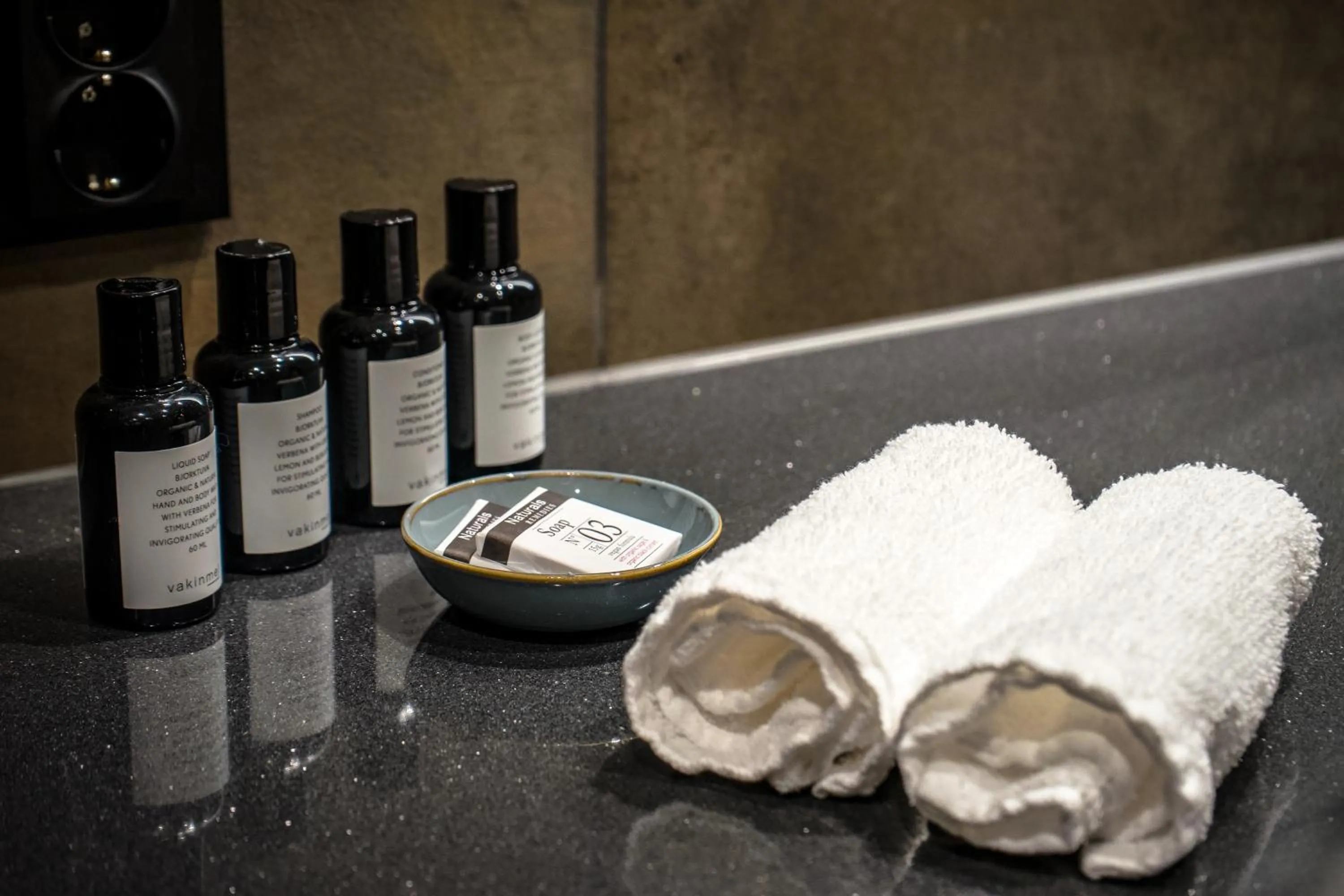 Bathroom in Sorrisniva Arctic Wilderness Lodge